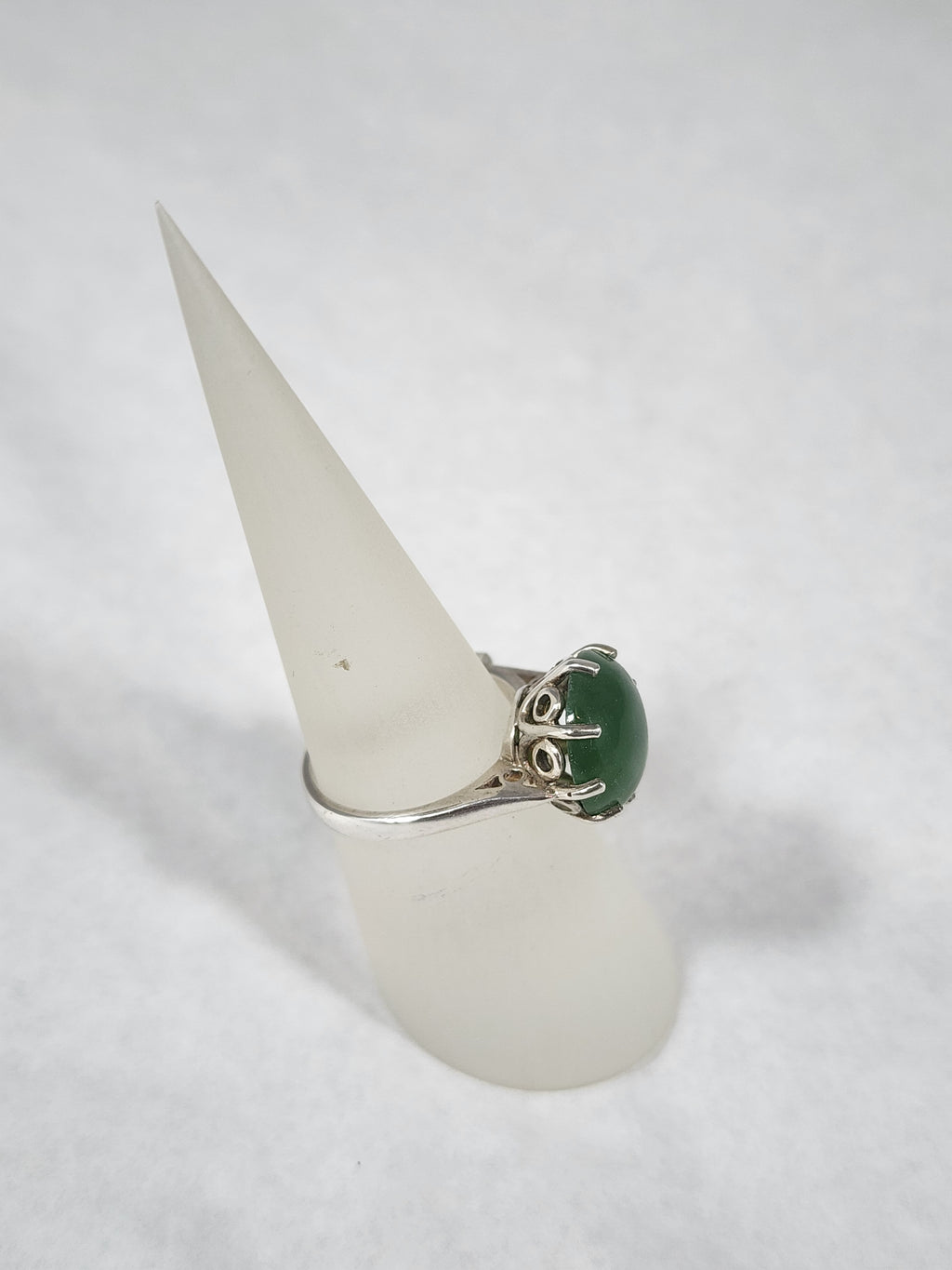 Pounamu Princess Cut - Ring