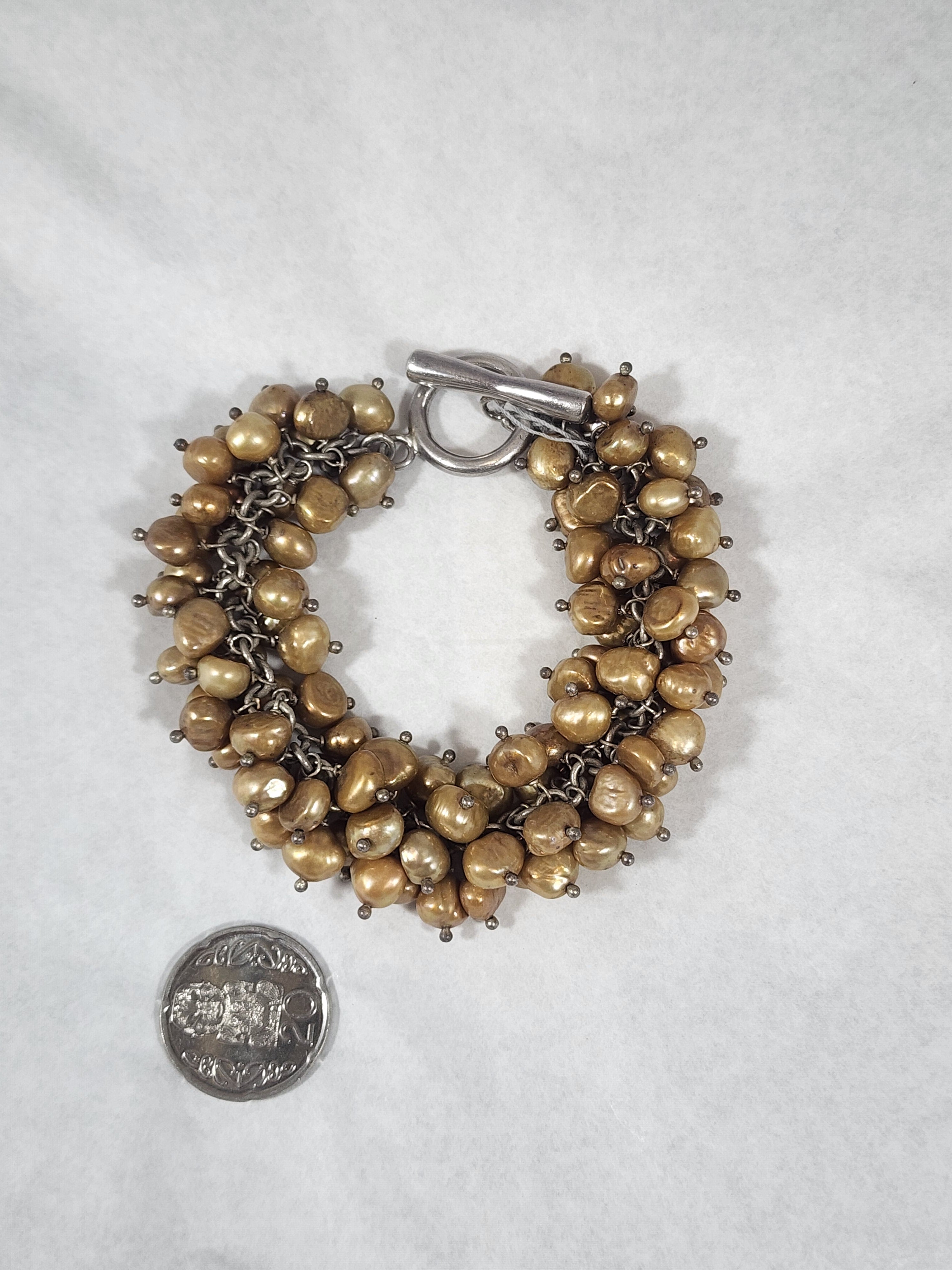 Gold Pearl - Bracelet