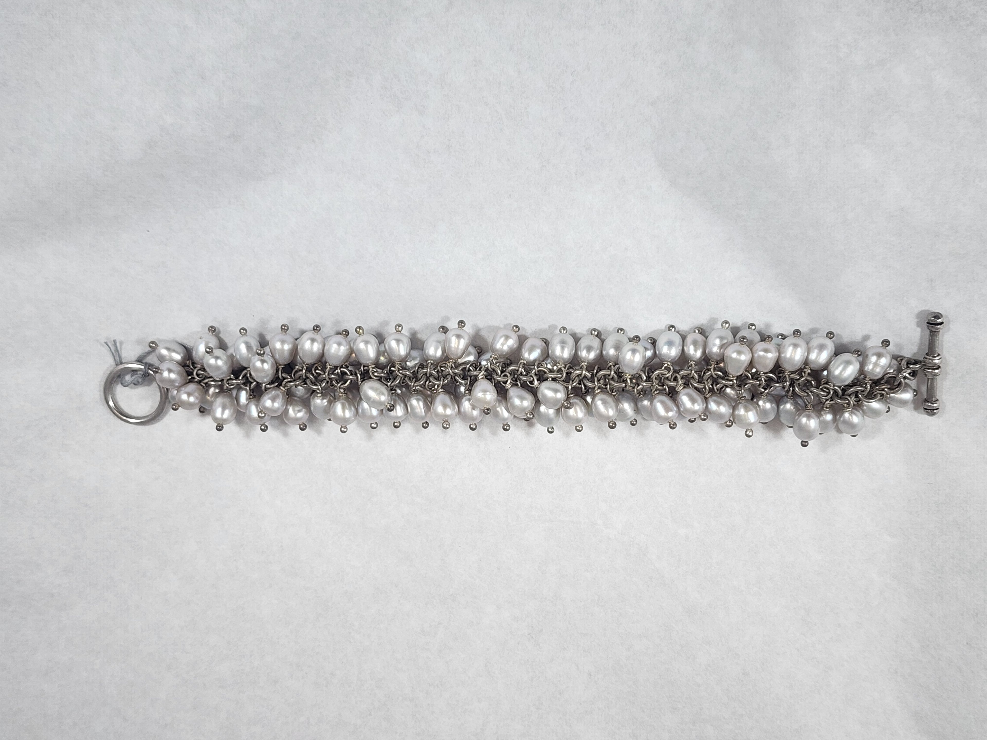 Silver Pearl - Bracelet