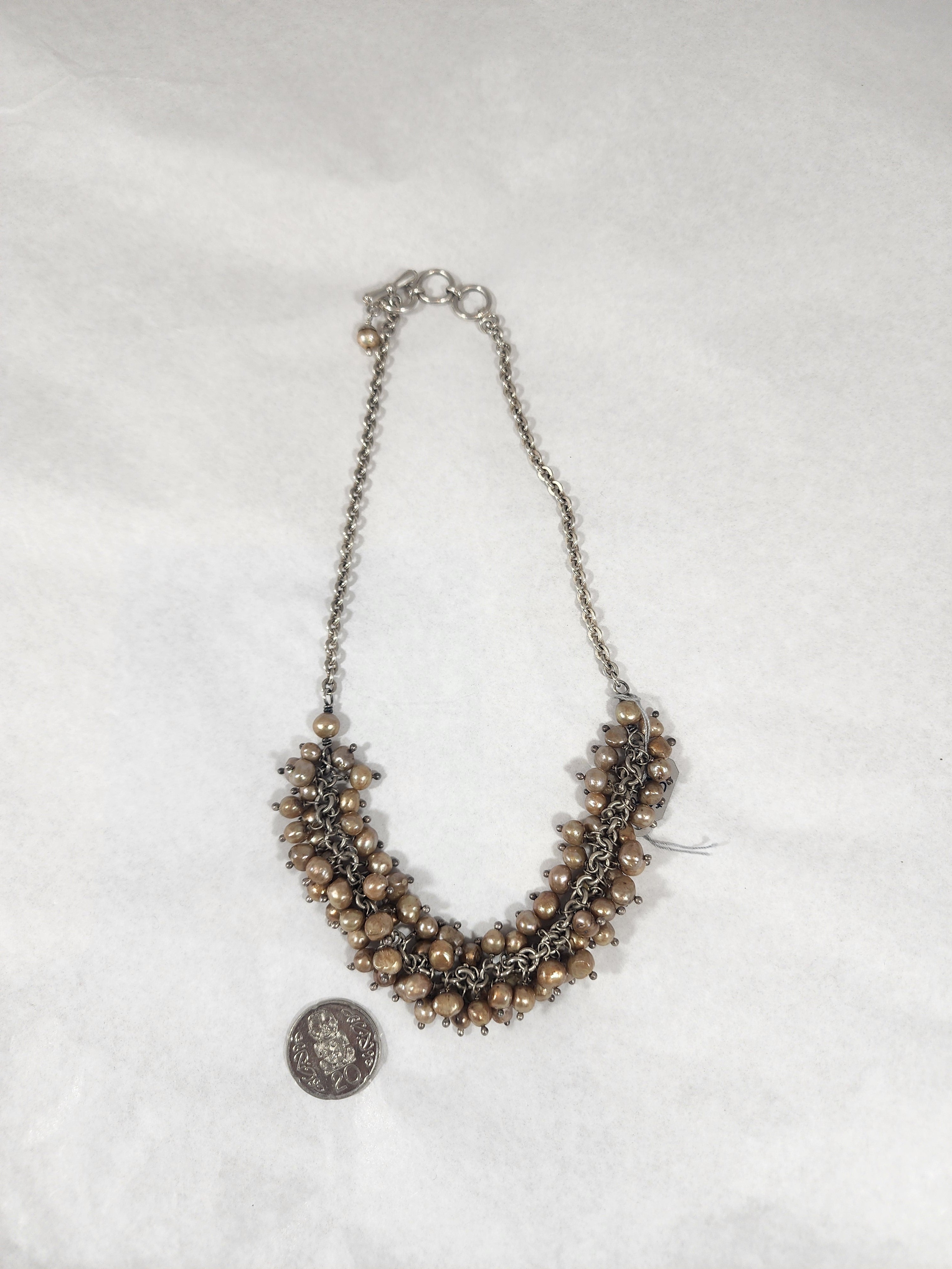 Gold Pearl - Necklace