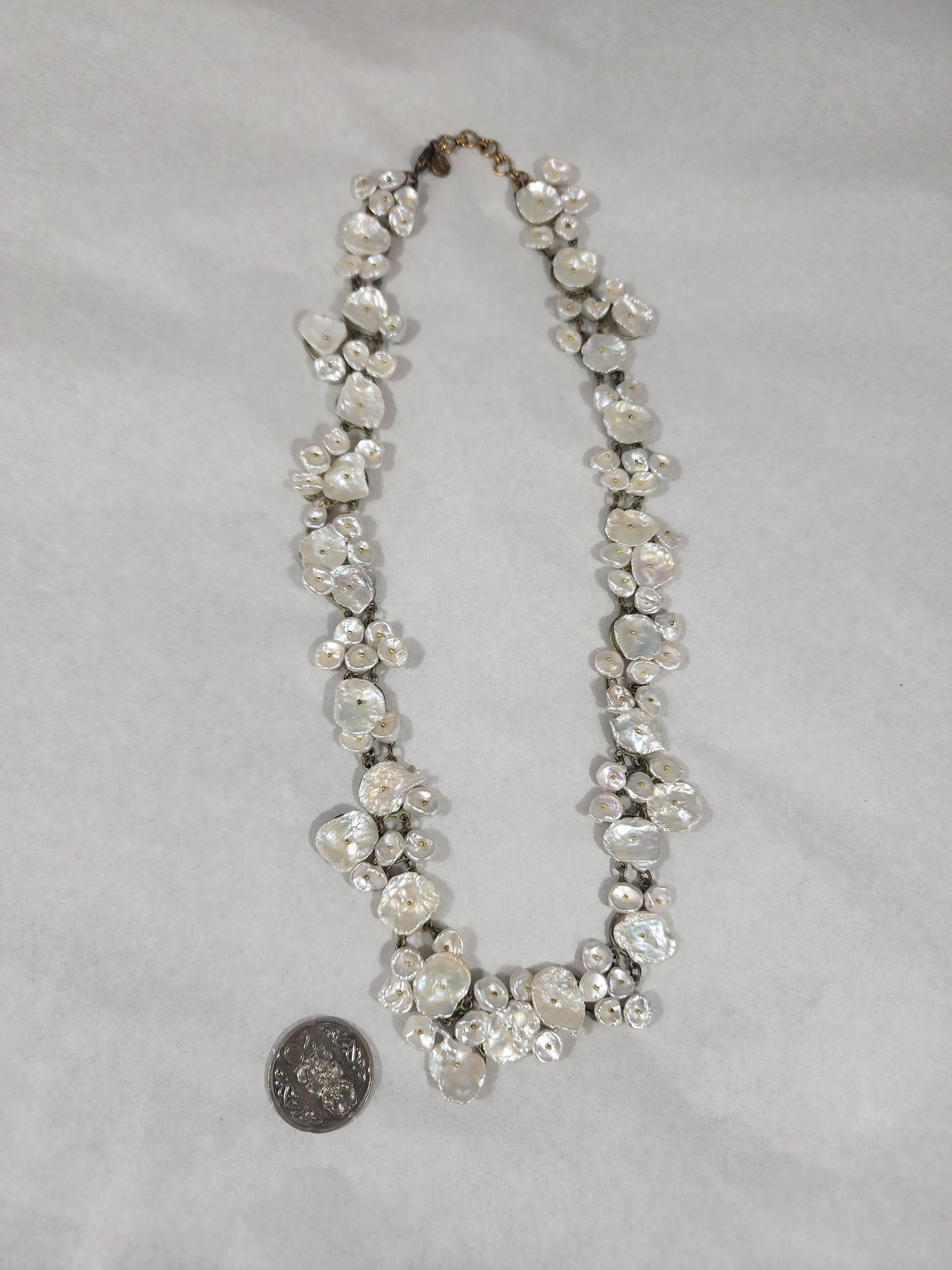 Silver Dollar Necklace