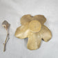 Flower Salt Dish with Spoon
