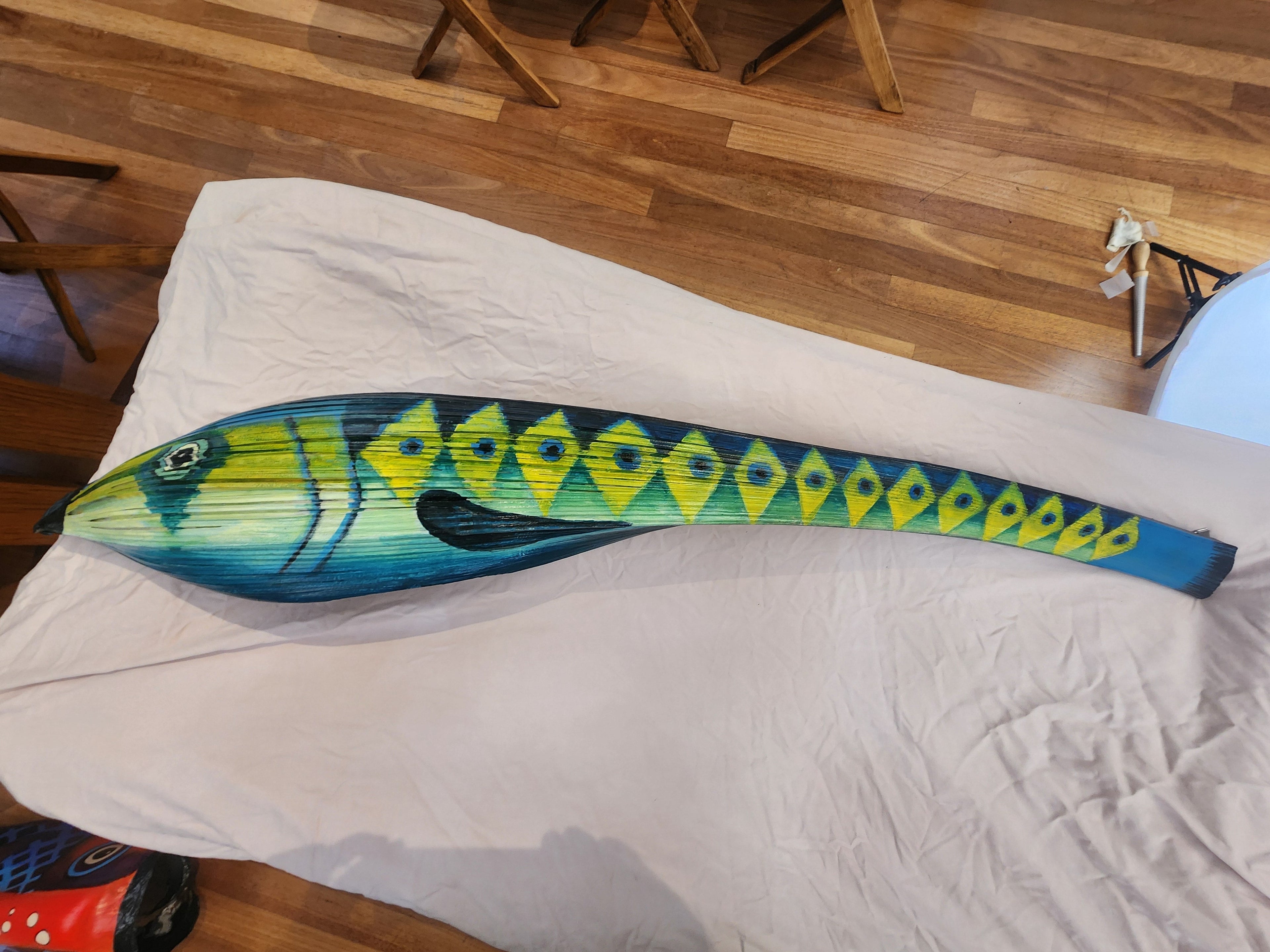 Blue and Green Fish