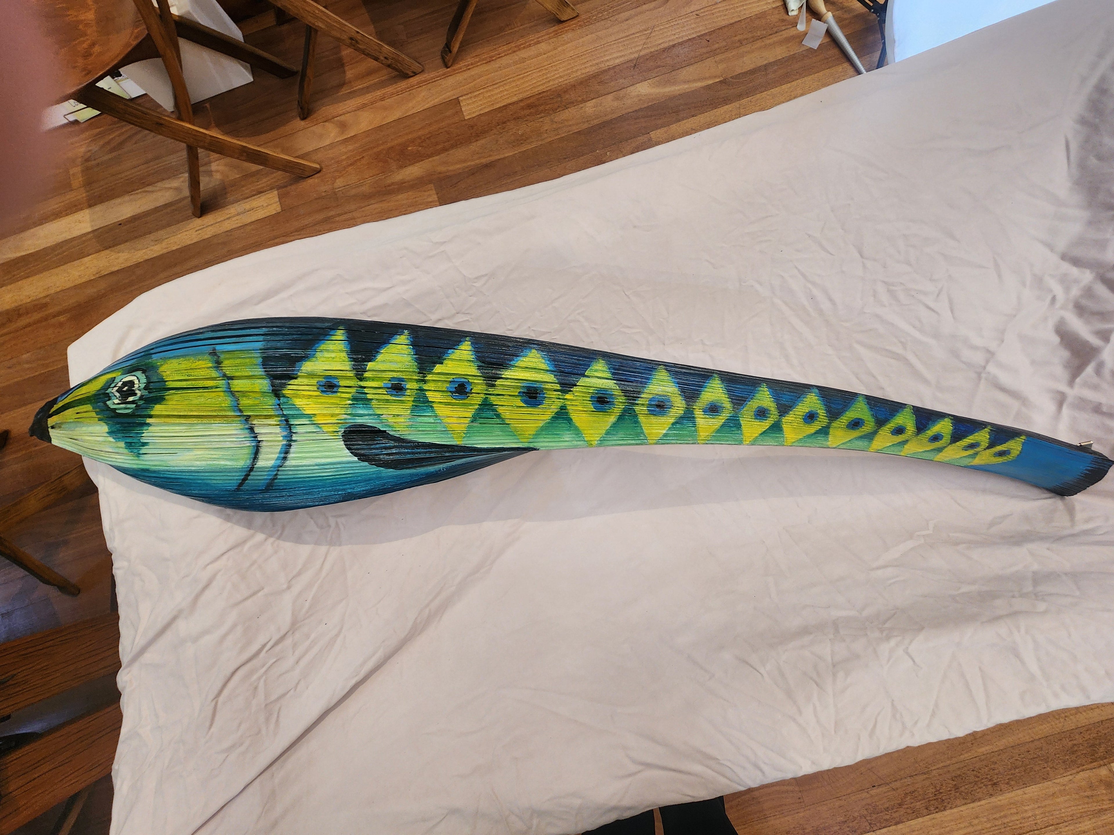 Blue and Green Fish
