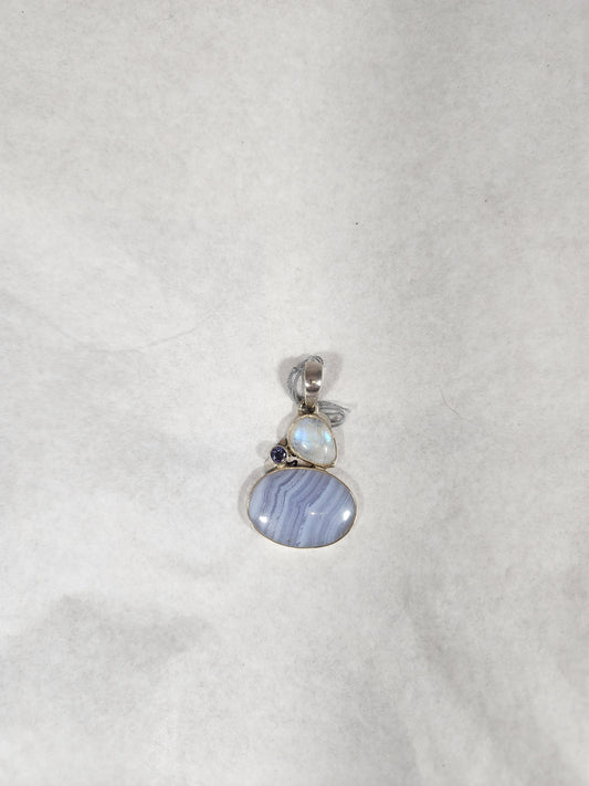 Blue Lace - Pendant
