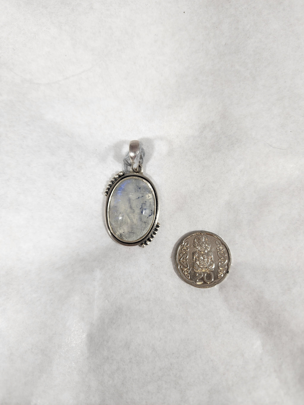 Moonstone Oval - Pendant