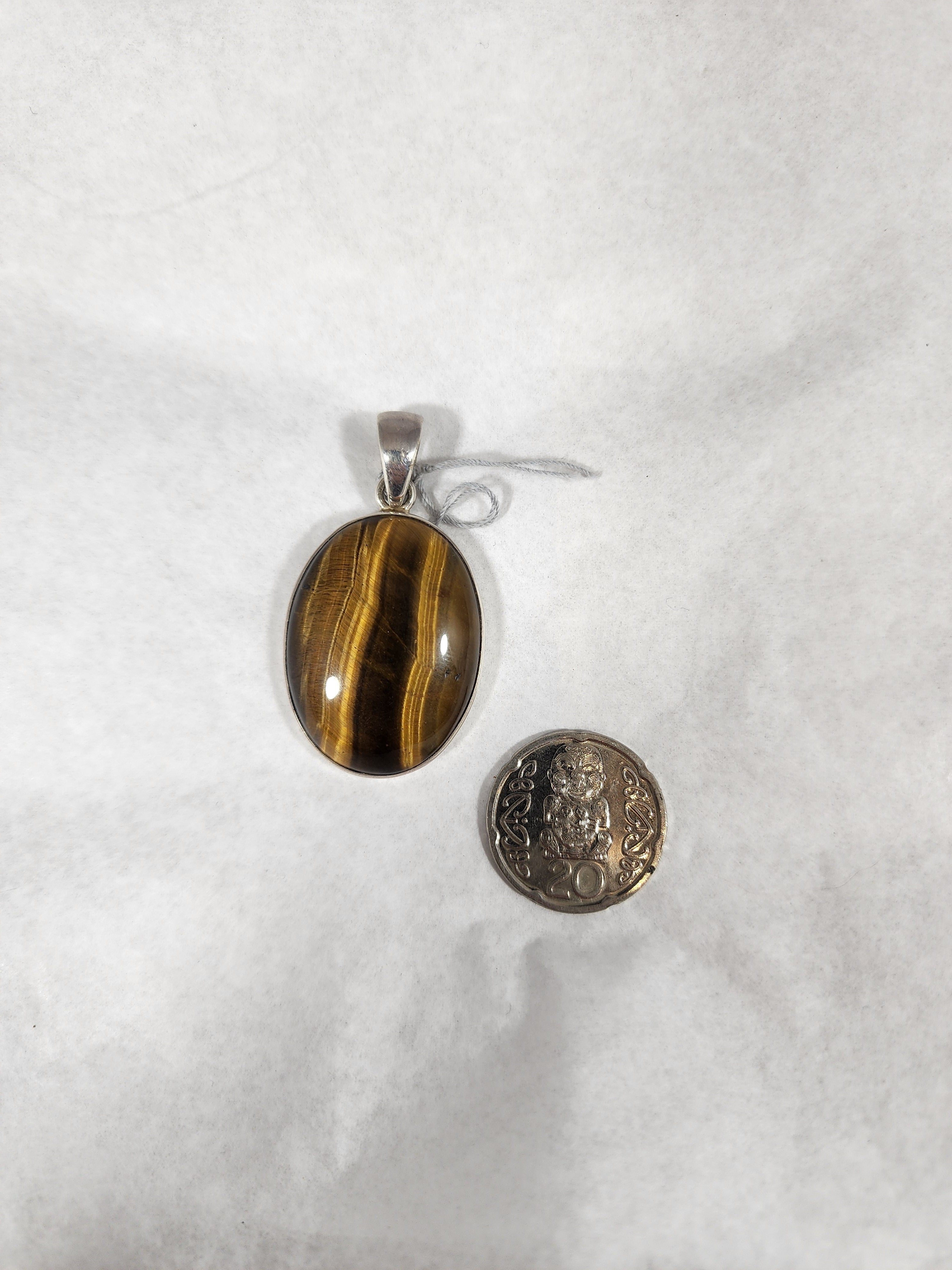 Tiger Eye Oval - Pendant