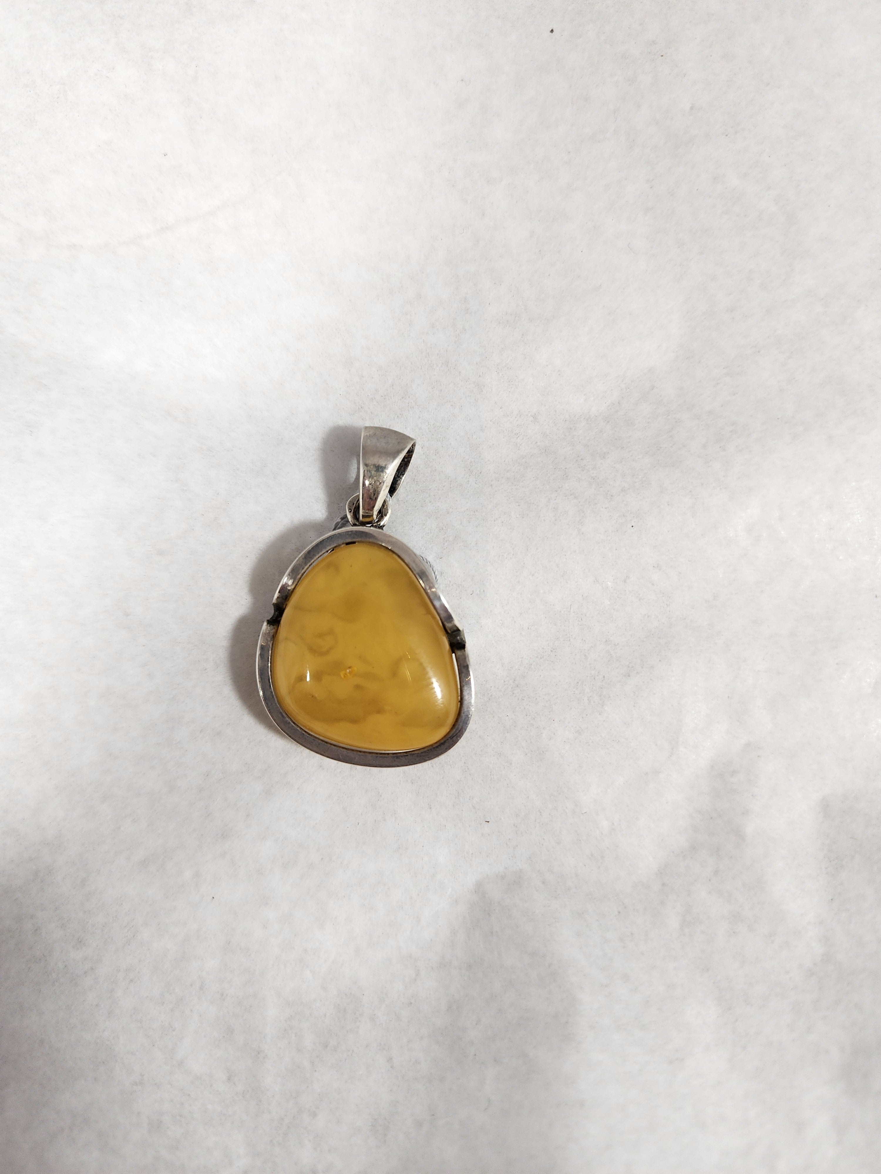 Yellow Amber - Pendant