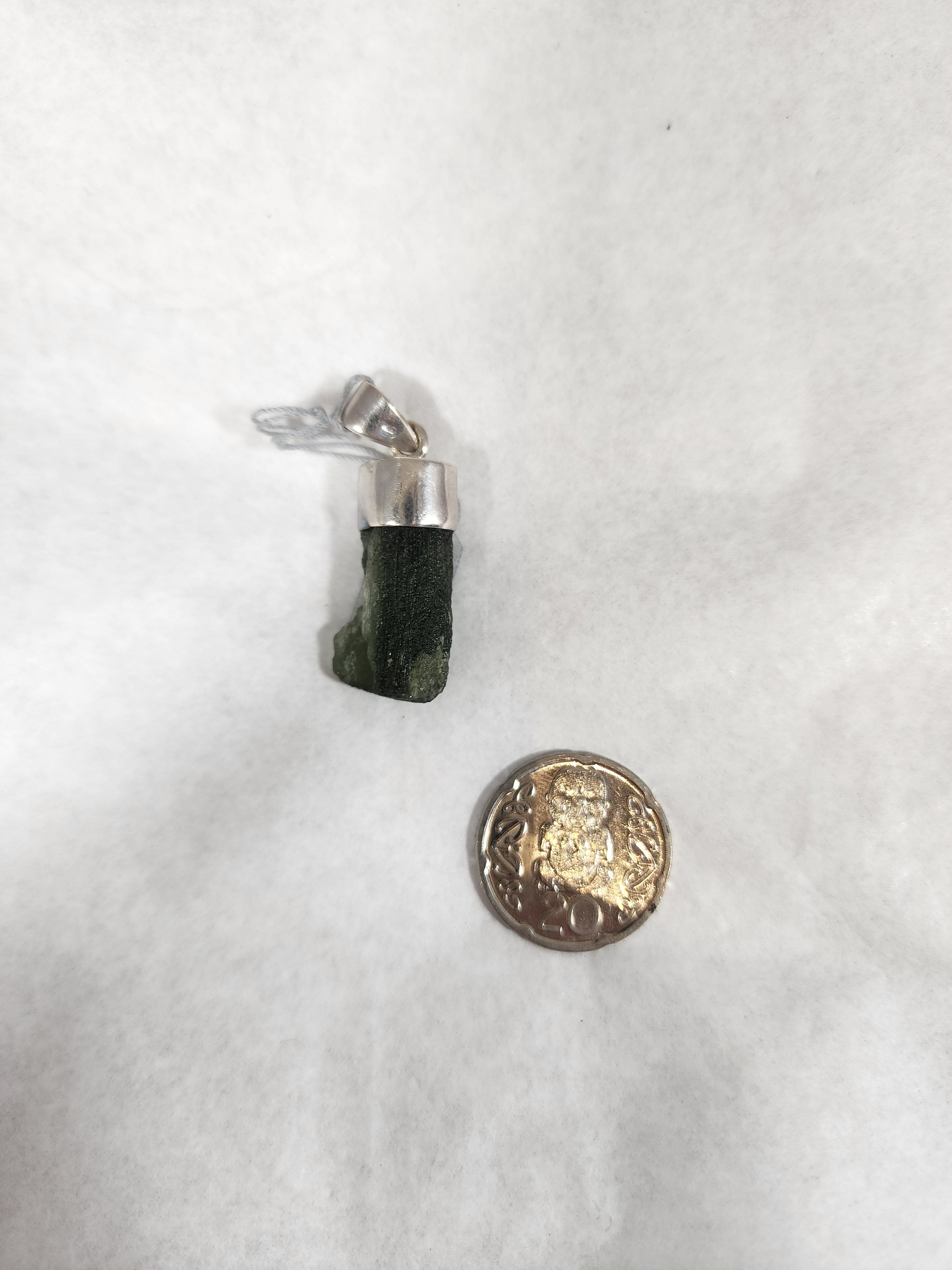 Raw Moldavite - Teardrop