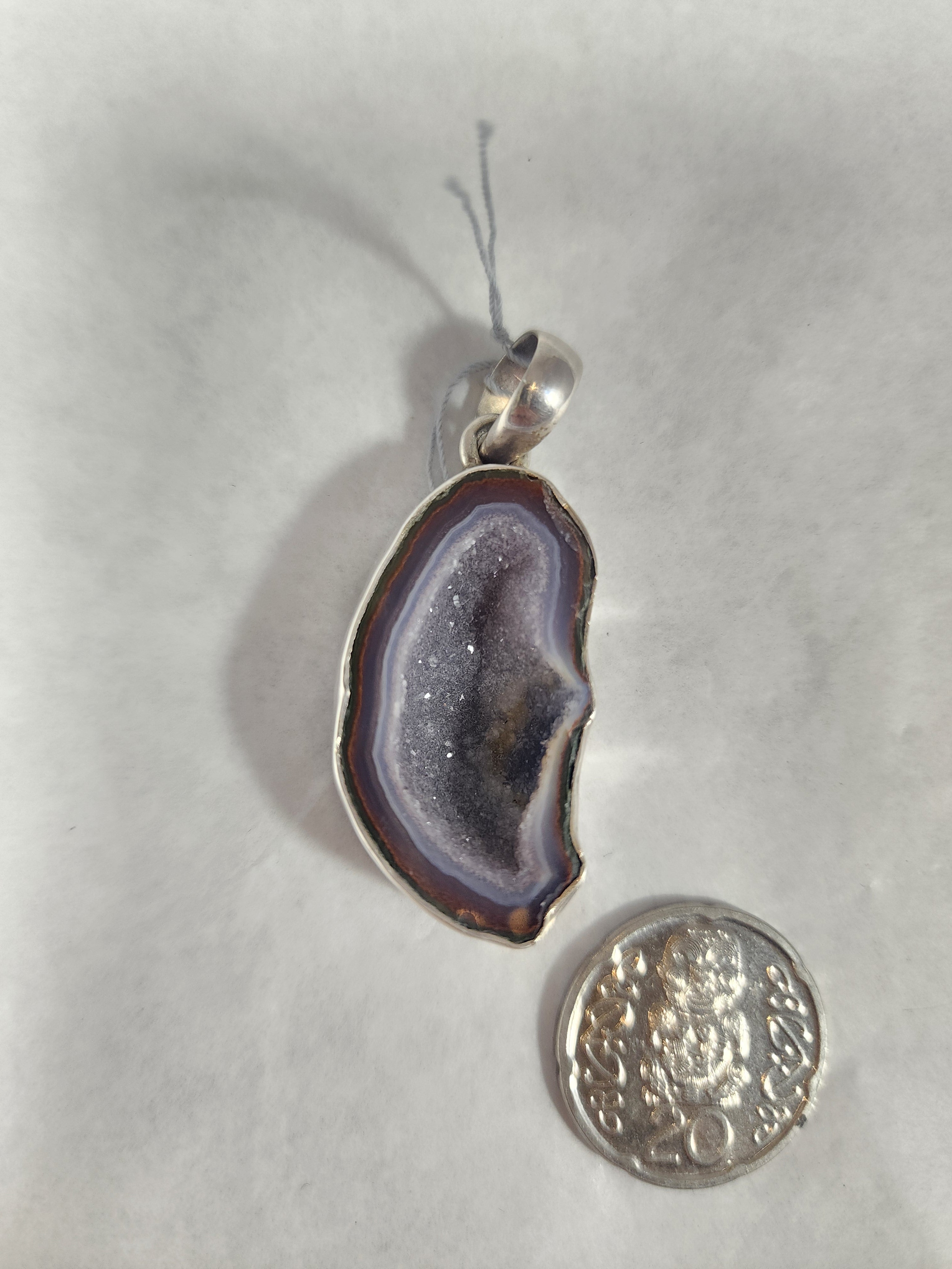 Druzy Agate - Pendant