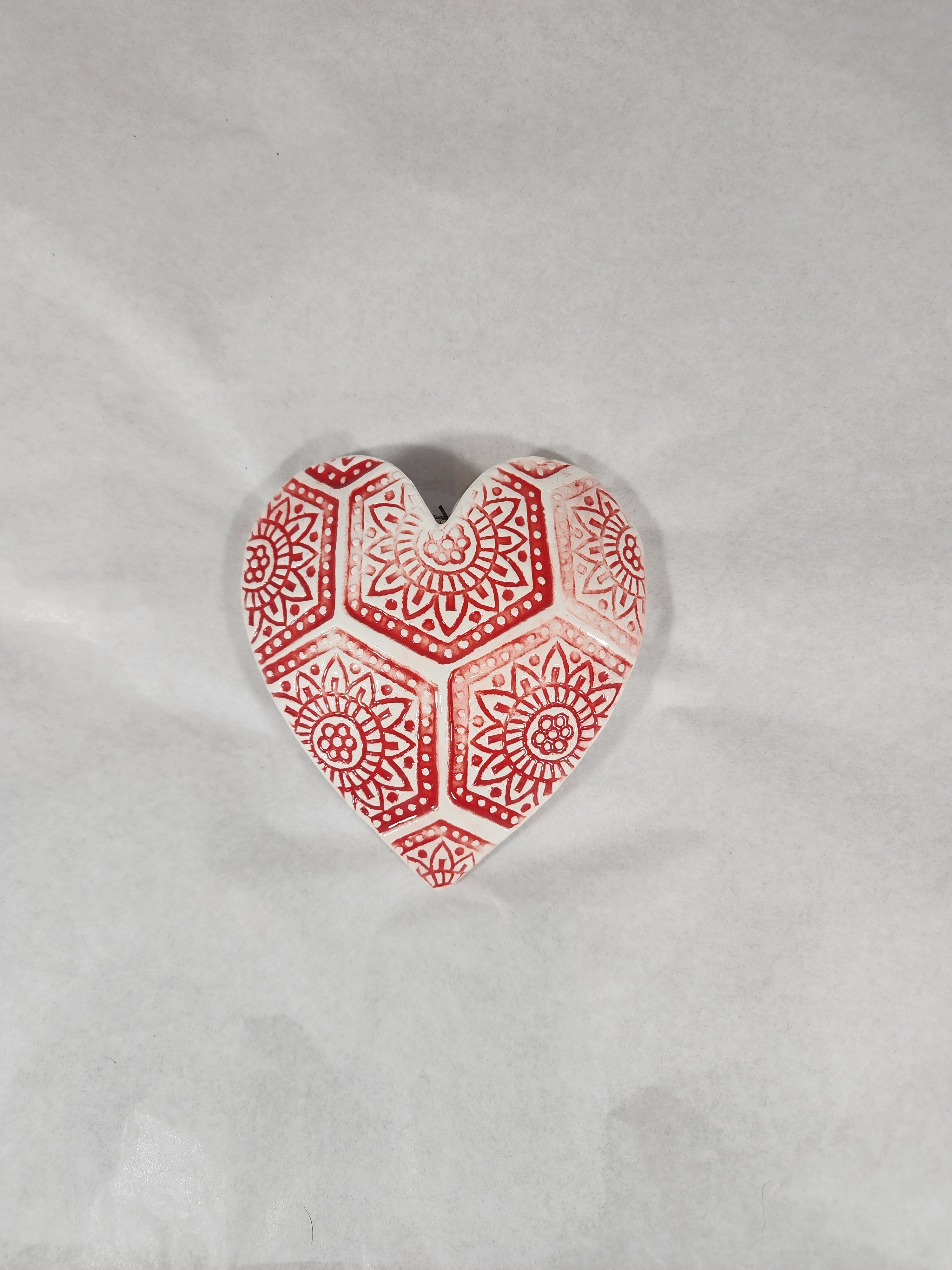 Hearts - Ceramic Wall Hanging