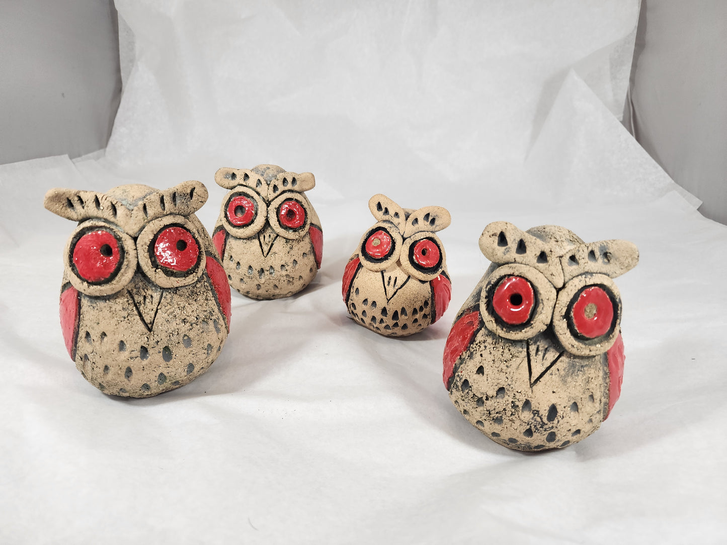 Owl on Stake - Ceramic