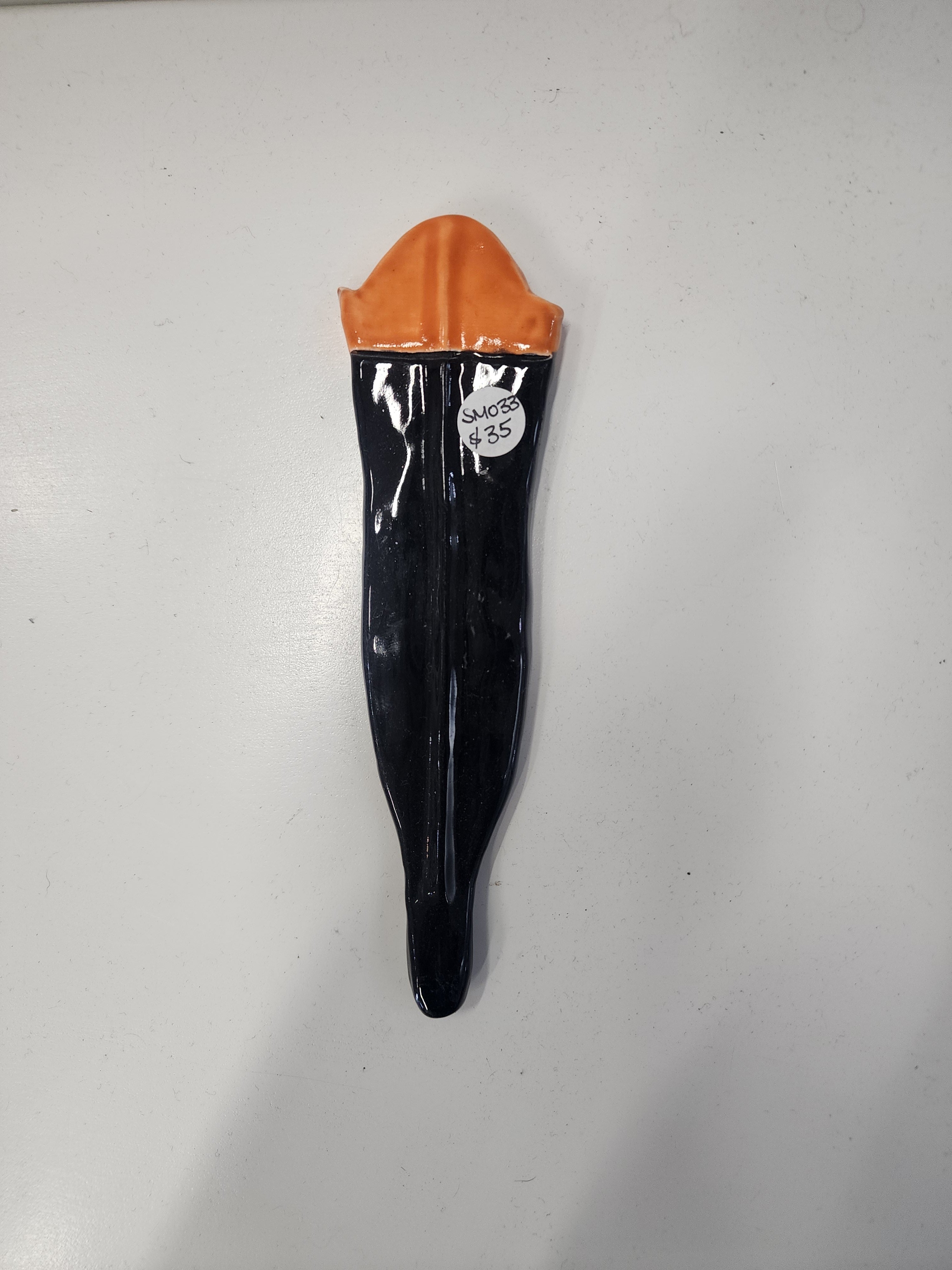 Huia Feather - Ceramic Wall Hanging
