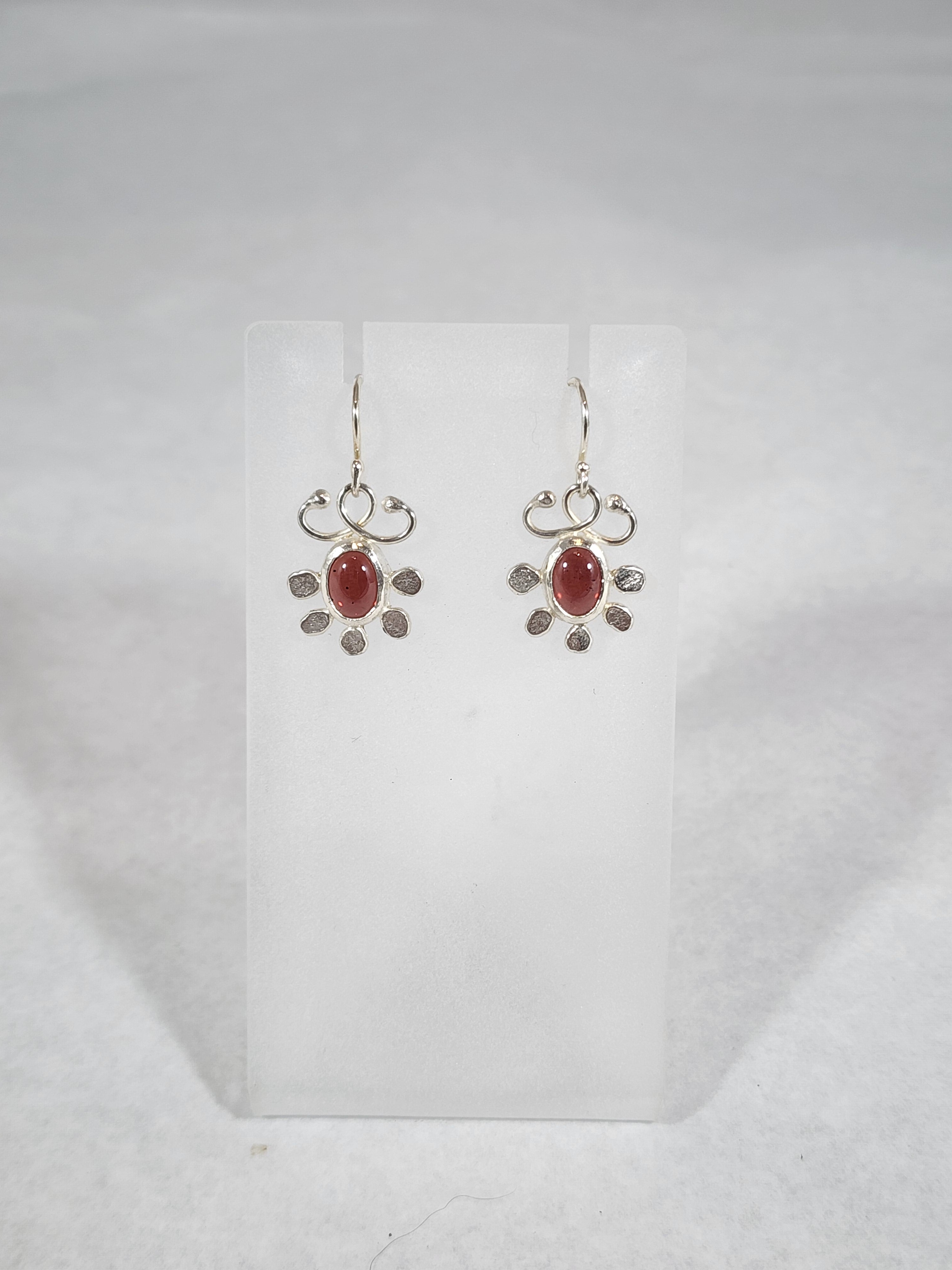Garnet Dewdrop - Earring