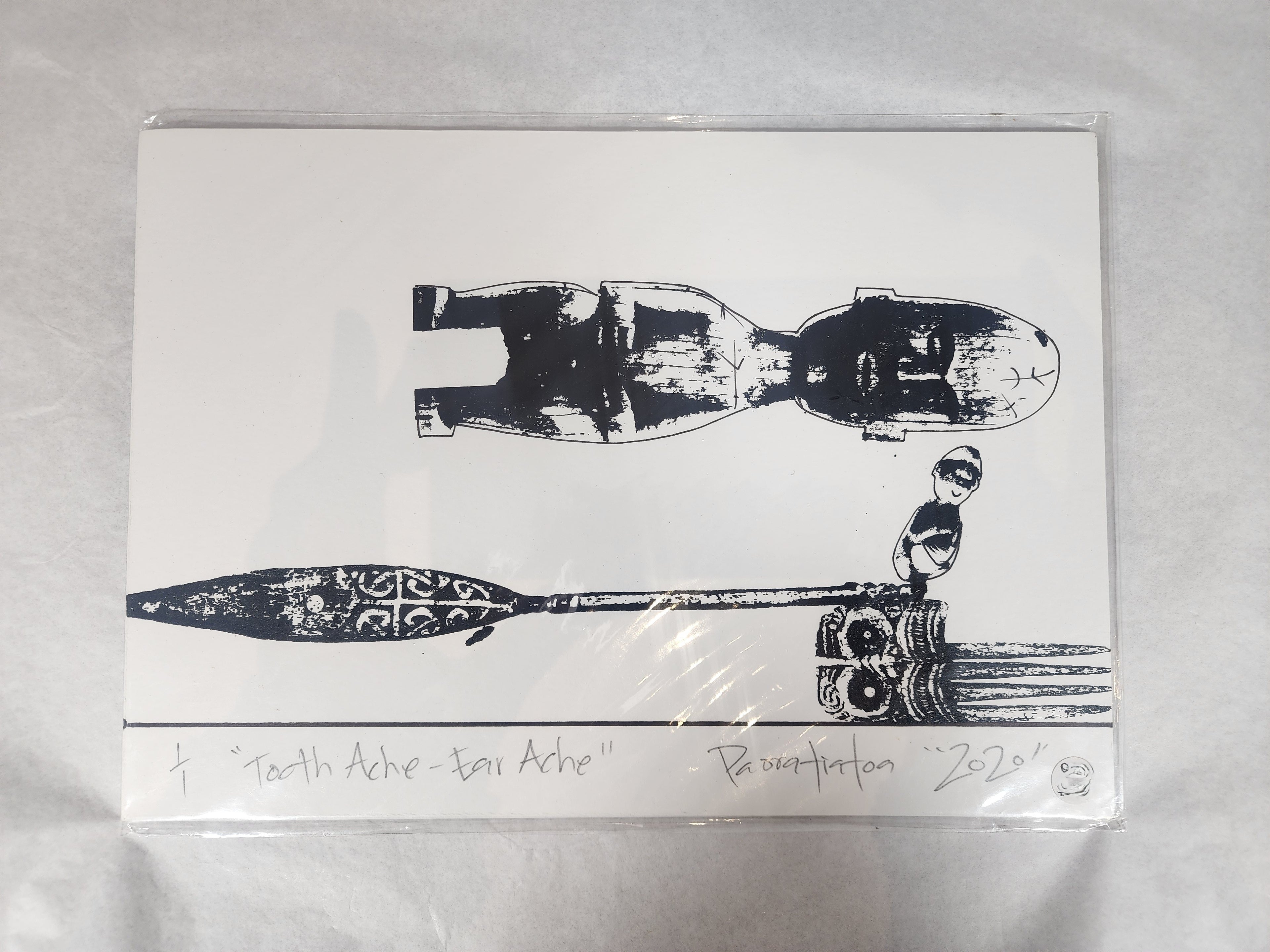 Tooth Ache Ear Ache - Screen Print