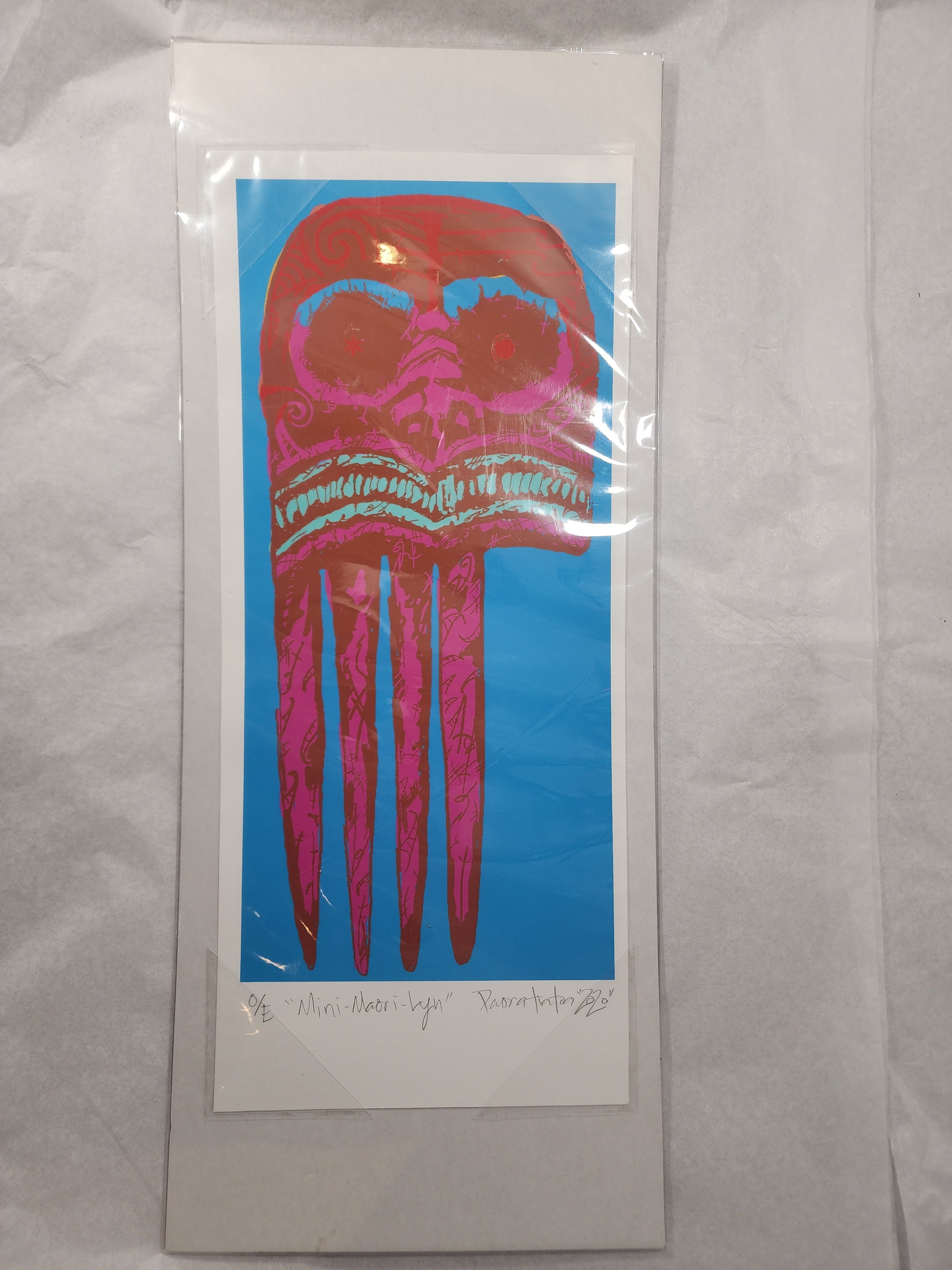 Mini Maori Lyn - Screen Print