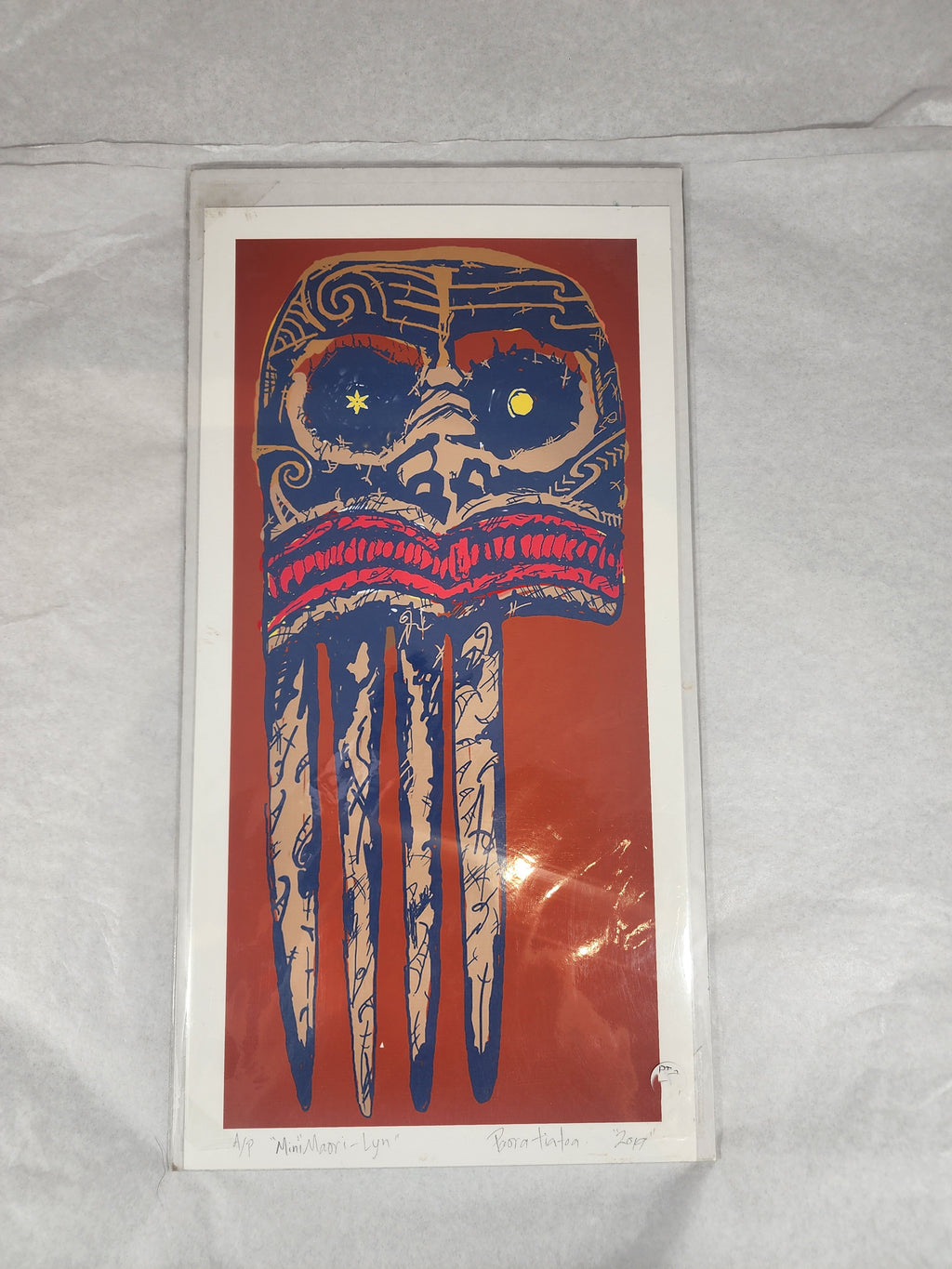 Mini Maori Lyn - Screen Print