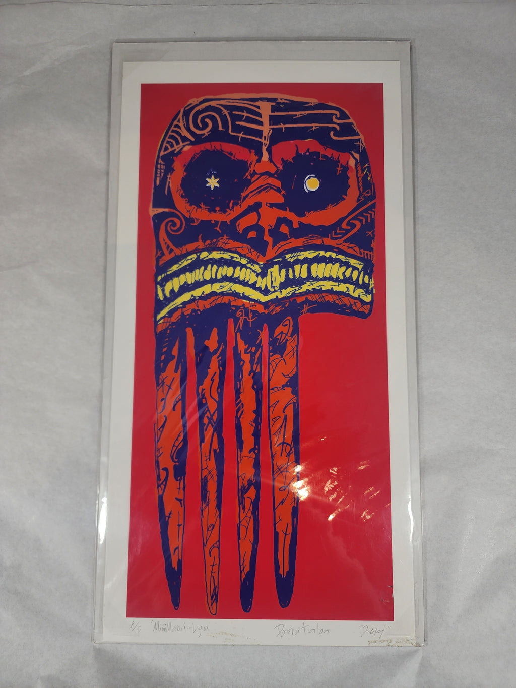 Mini Maori Lyn - Screen Print