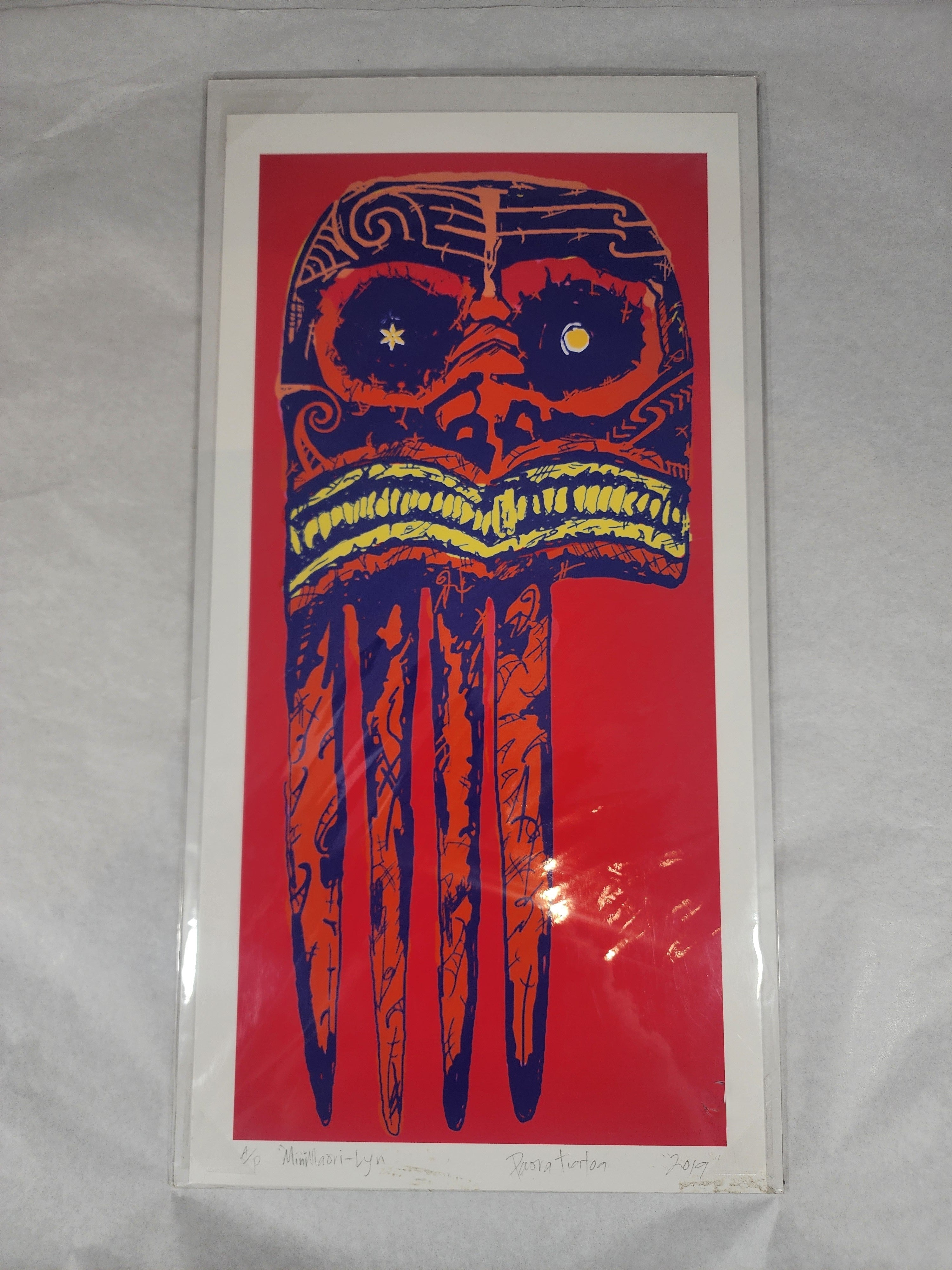 Mini Maori Lyn - Screen Print