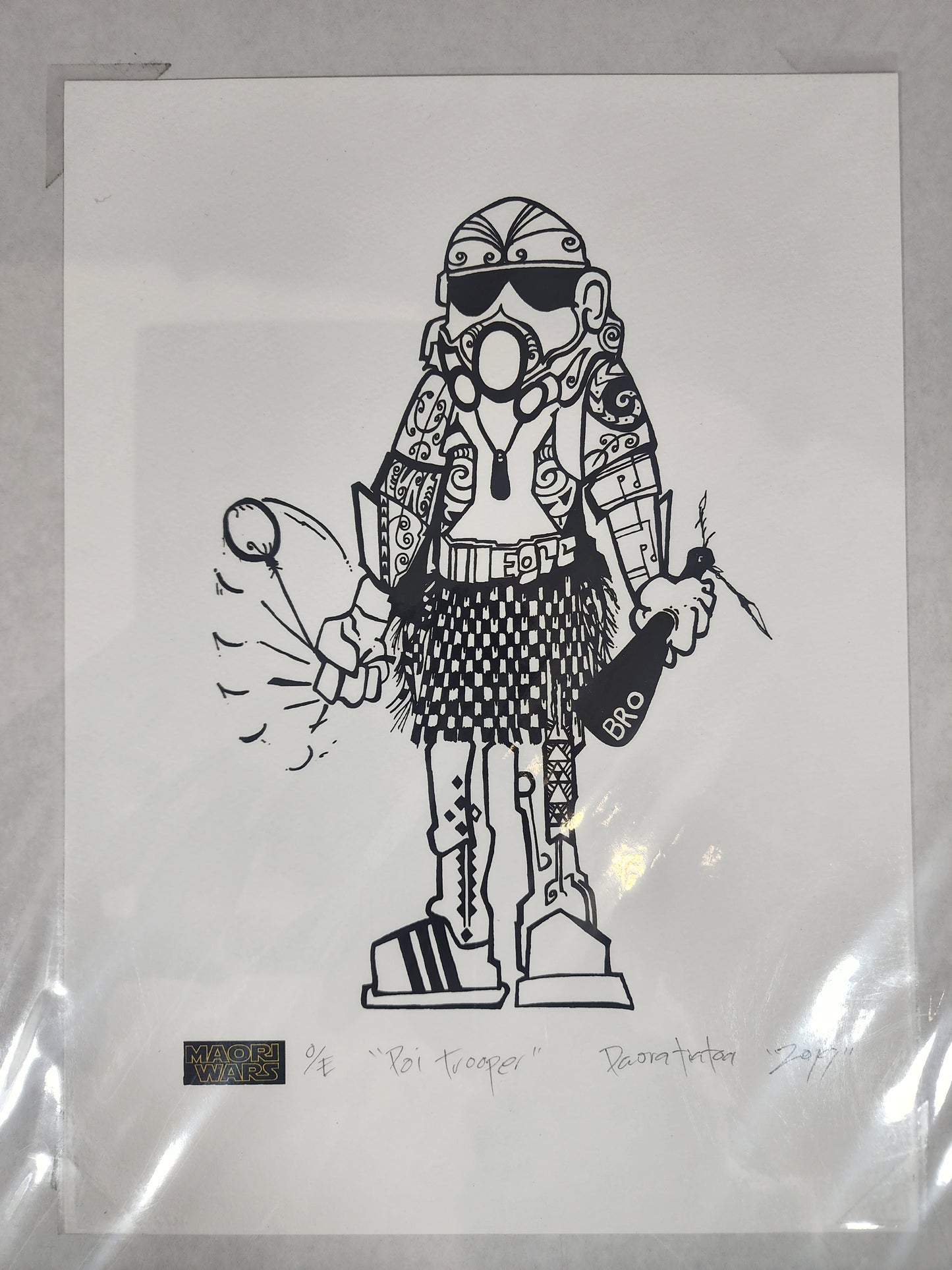Poi Trooper - Screen Print