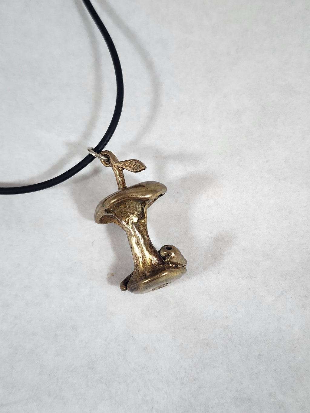 Apple with Worm - Pendant