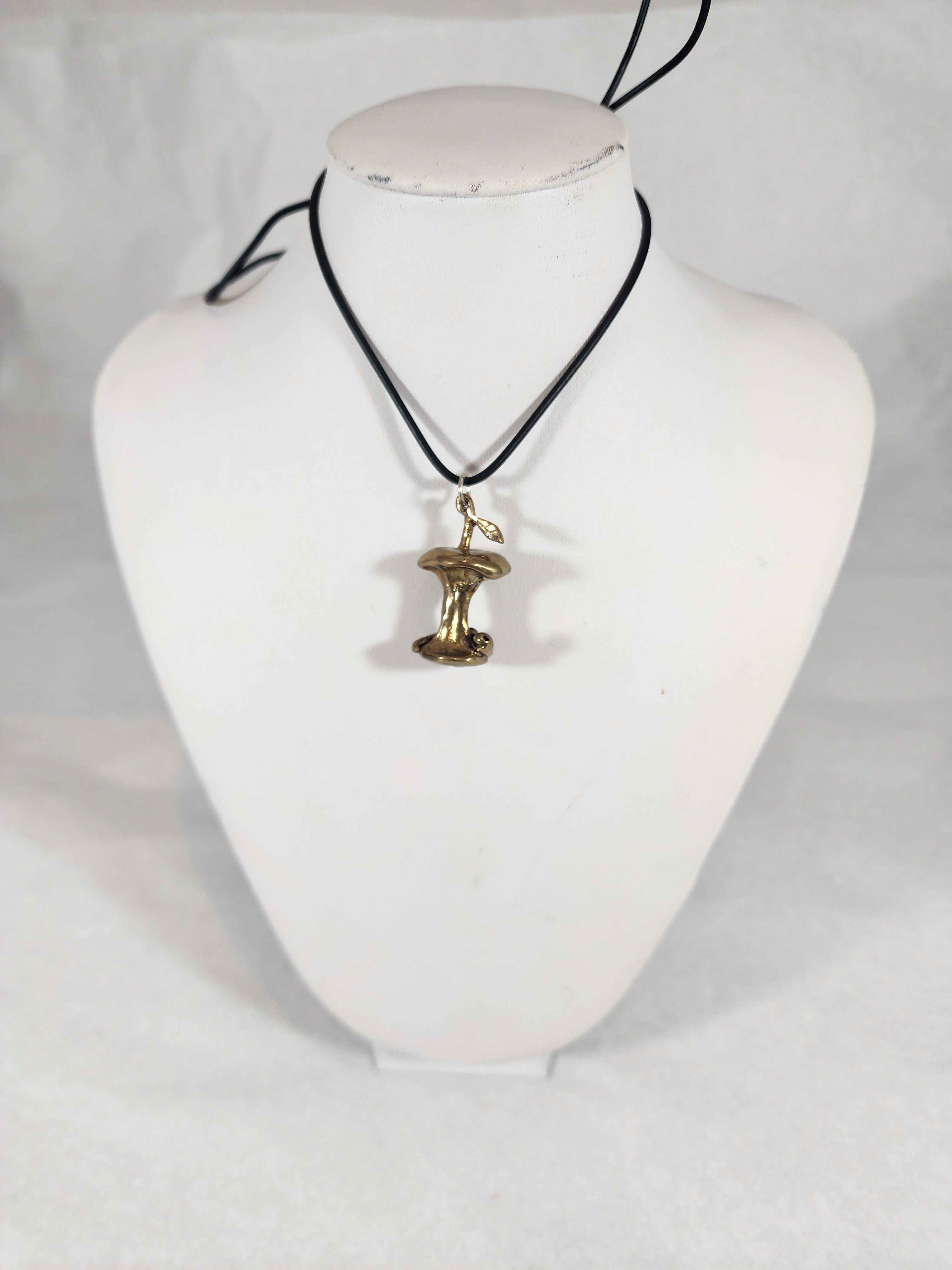 Apple with Worm - Pendant