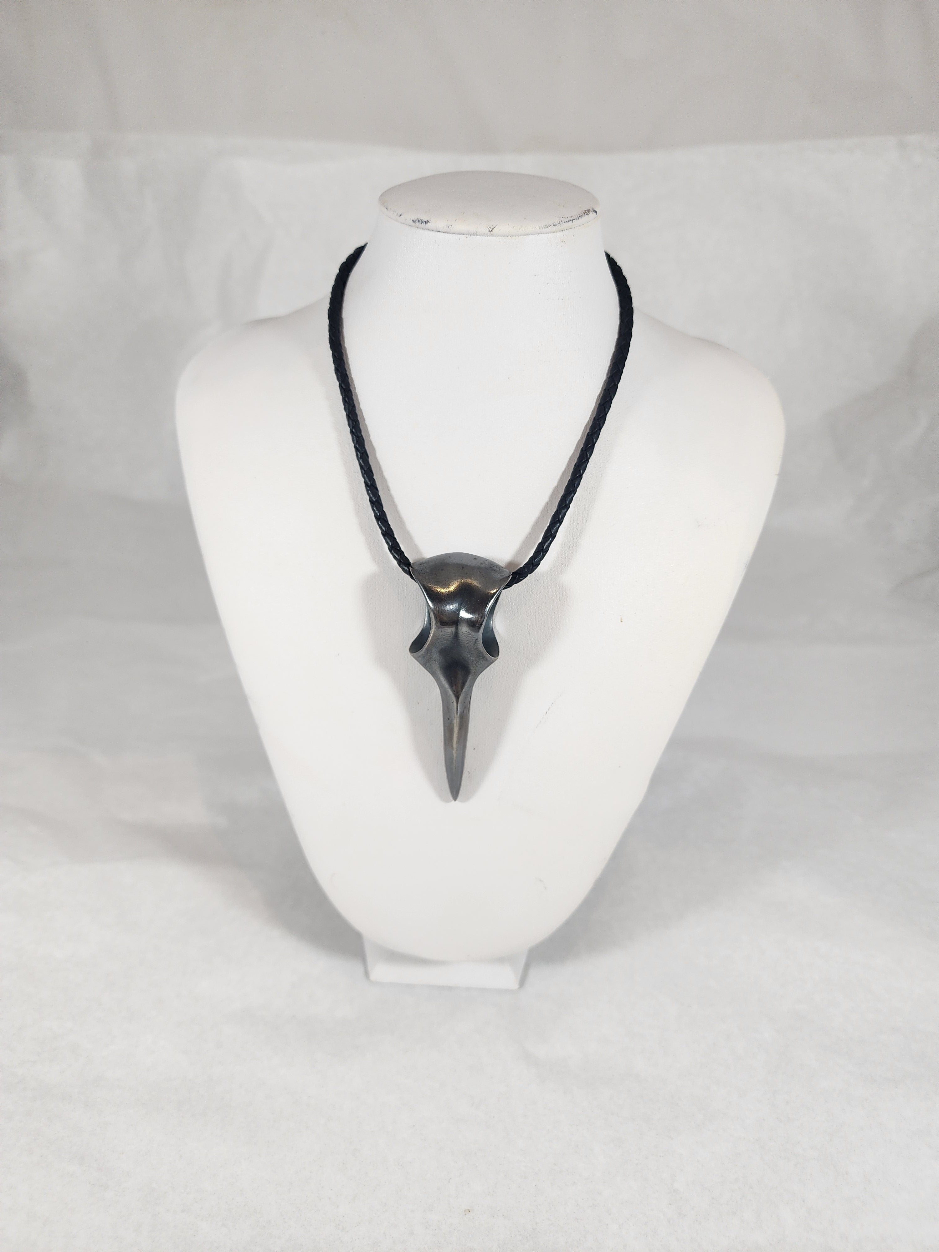 Raven Bird Skull - Pendant