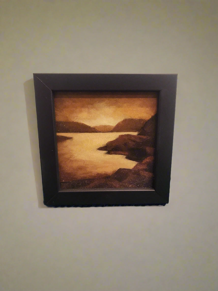Sepia Bay - Original Painting