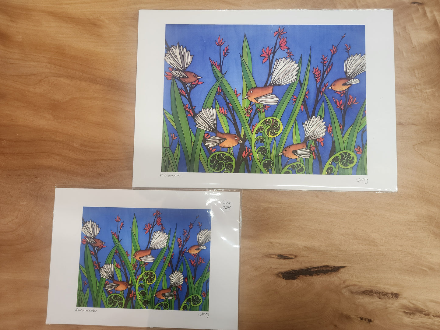 Piwakawaka #1502 - Paper Print