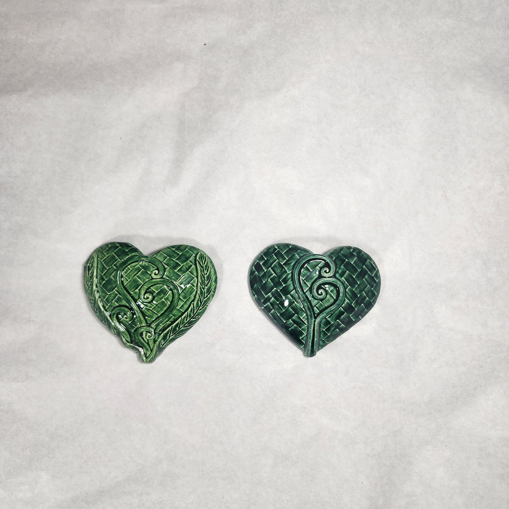 Koru Hearts - Ceramic Wall Hanging