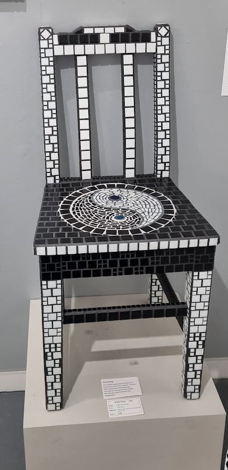 Yin and Yang Mosaic Chair