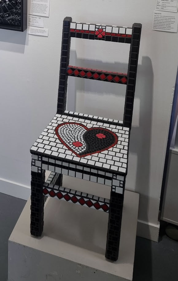 Yang and Yin Mosaic Chair