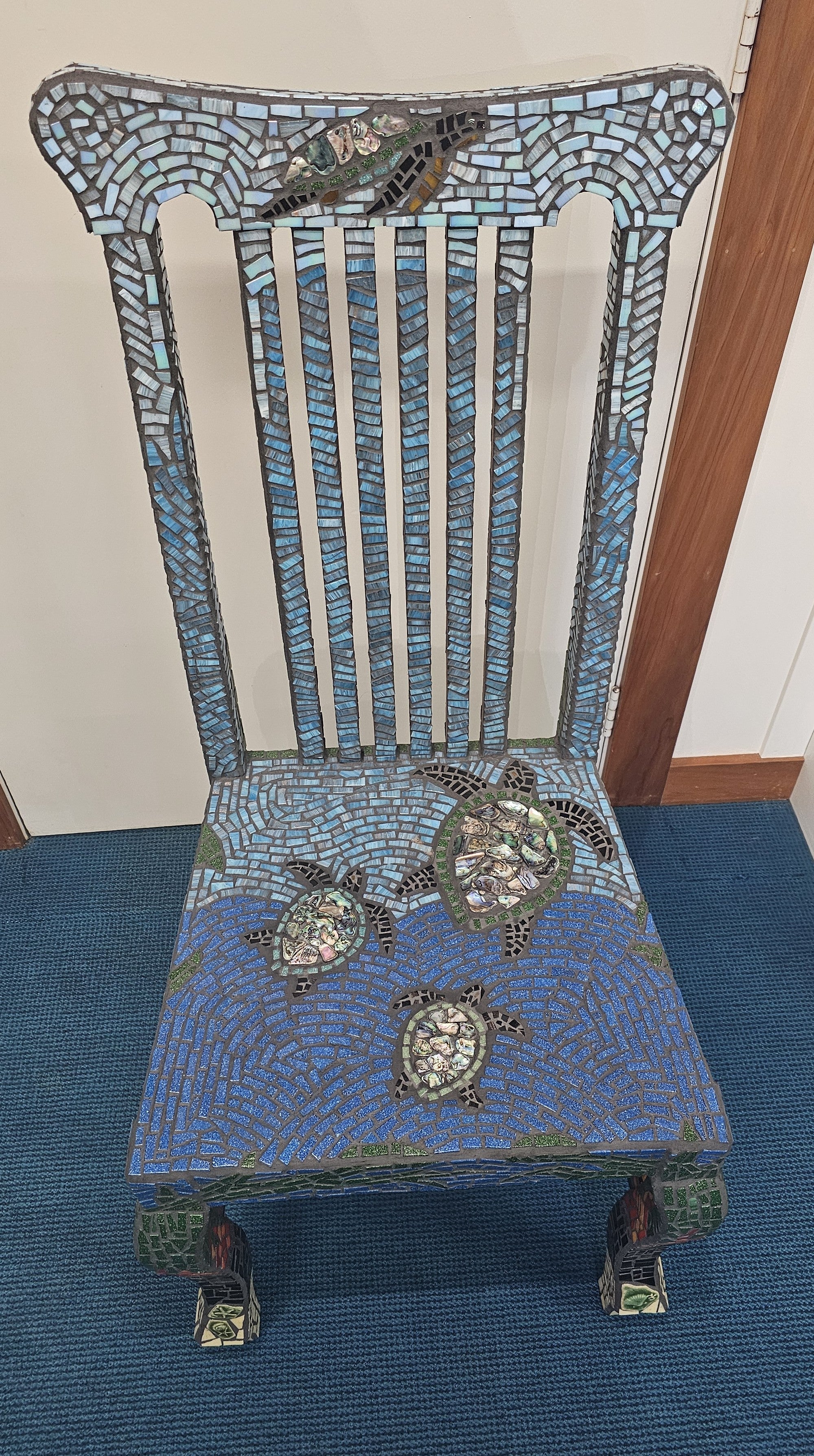 Turtle Throne Mosaic Chair