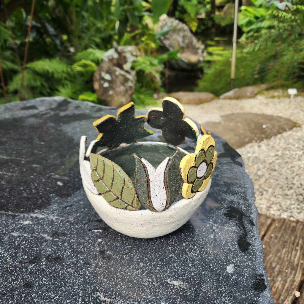 Busy Blooms - Ceramic Bowl