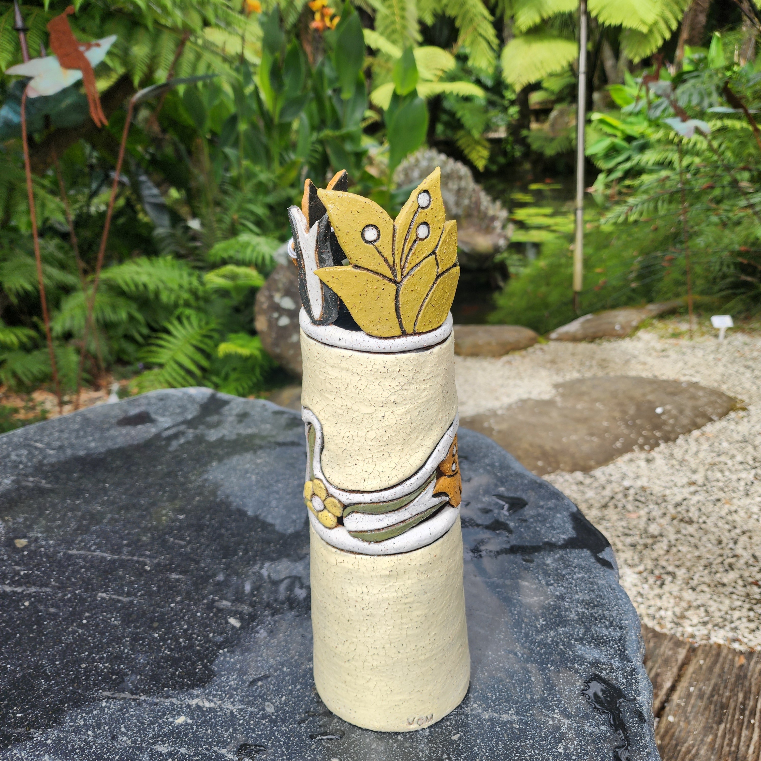 Busy Blooms - Medium Vase