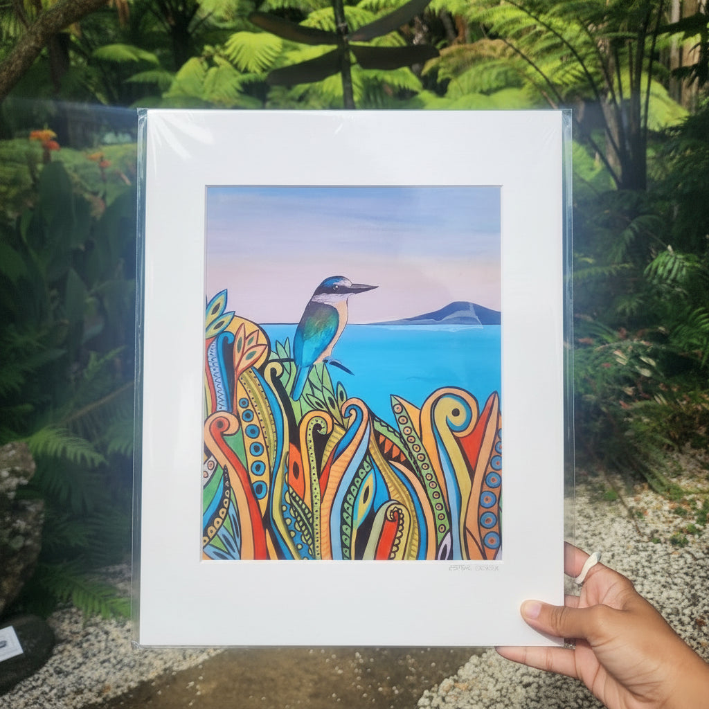 Watching the Water - Paper Print