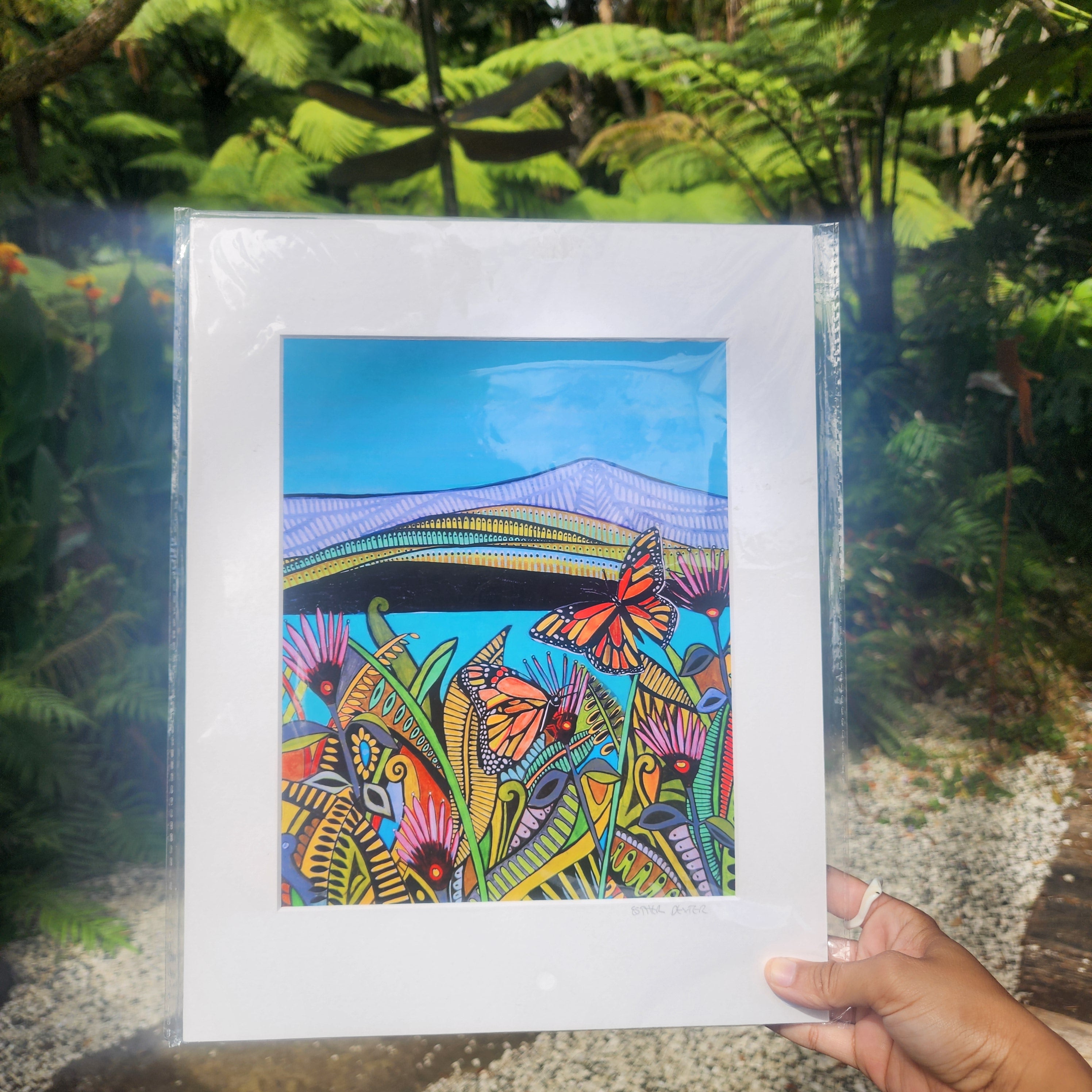 Summer Monarchs - Paper Print