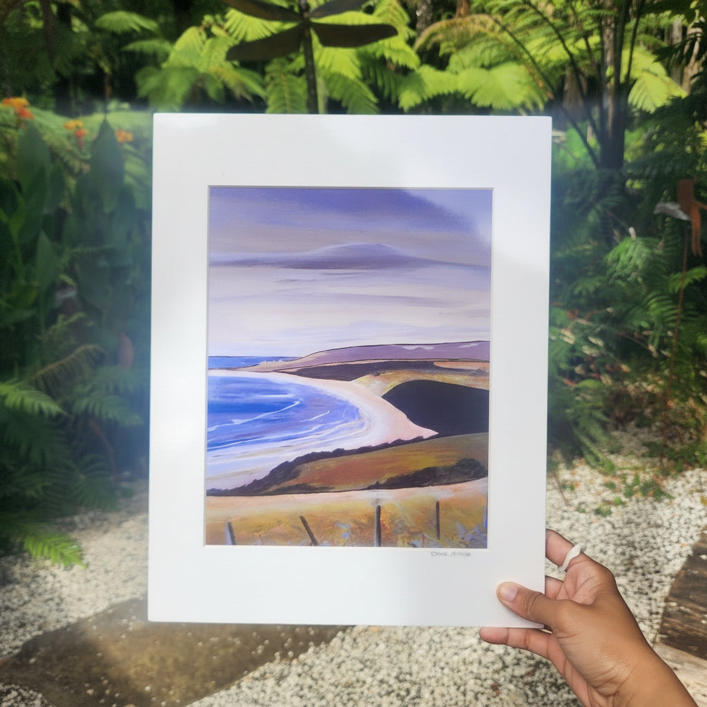 Listen to the Ocean - Paper Print