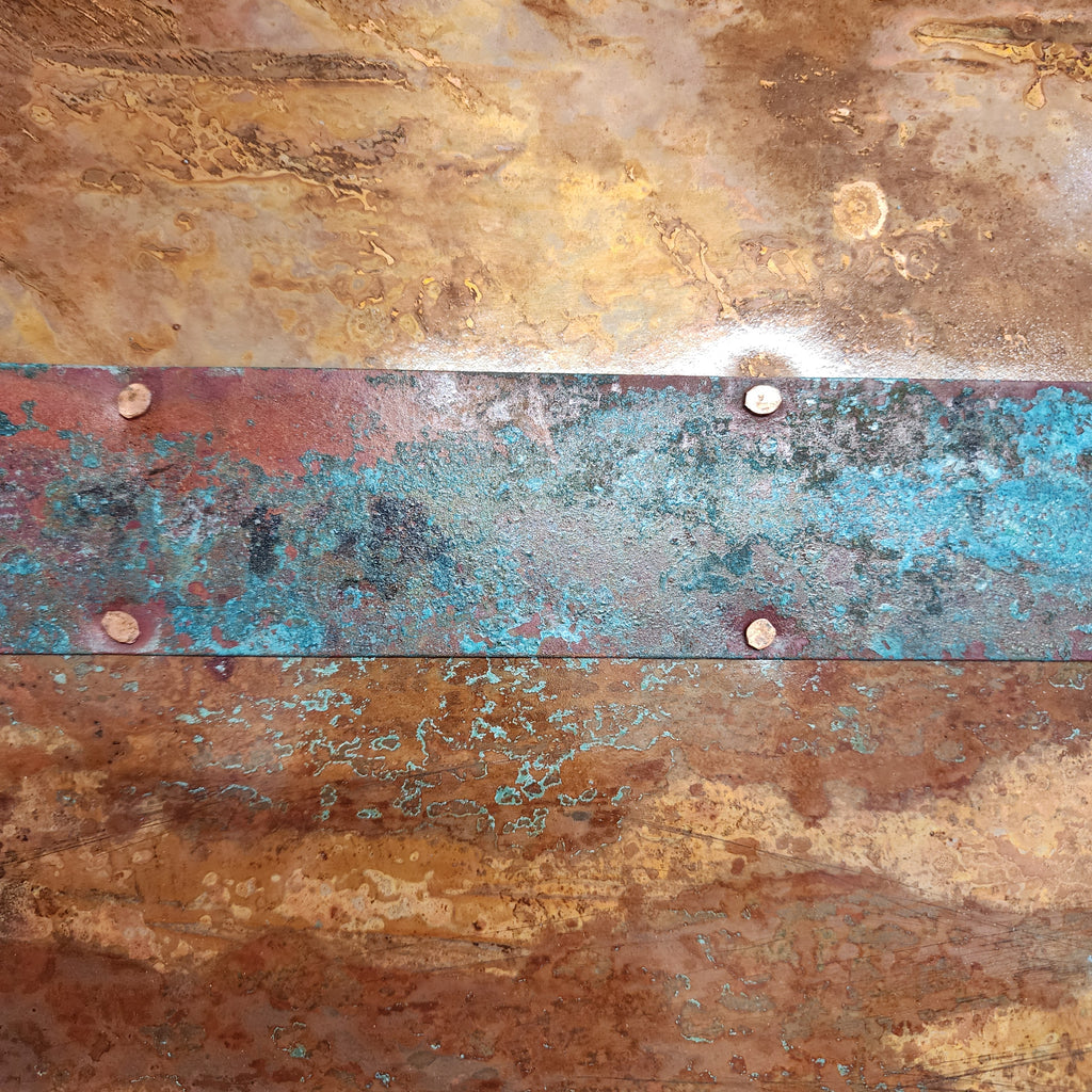 Hoi-An - Round Copper Panel