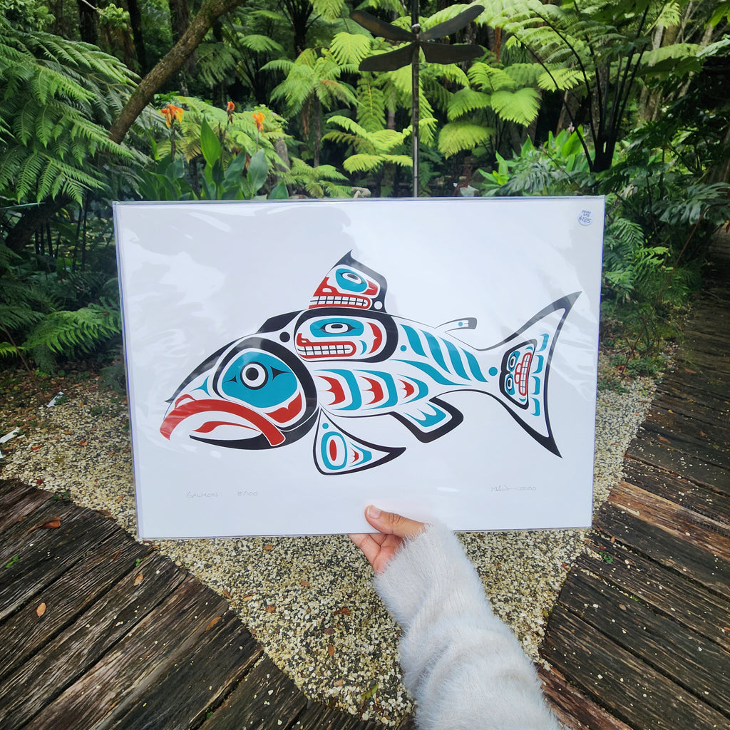 Salmon  - Paper Print