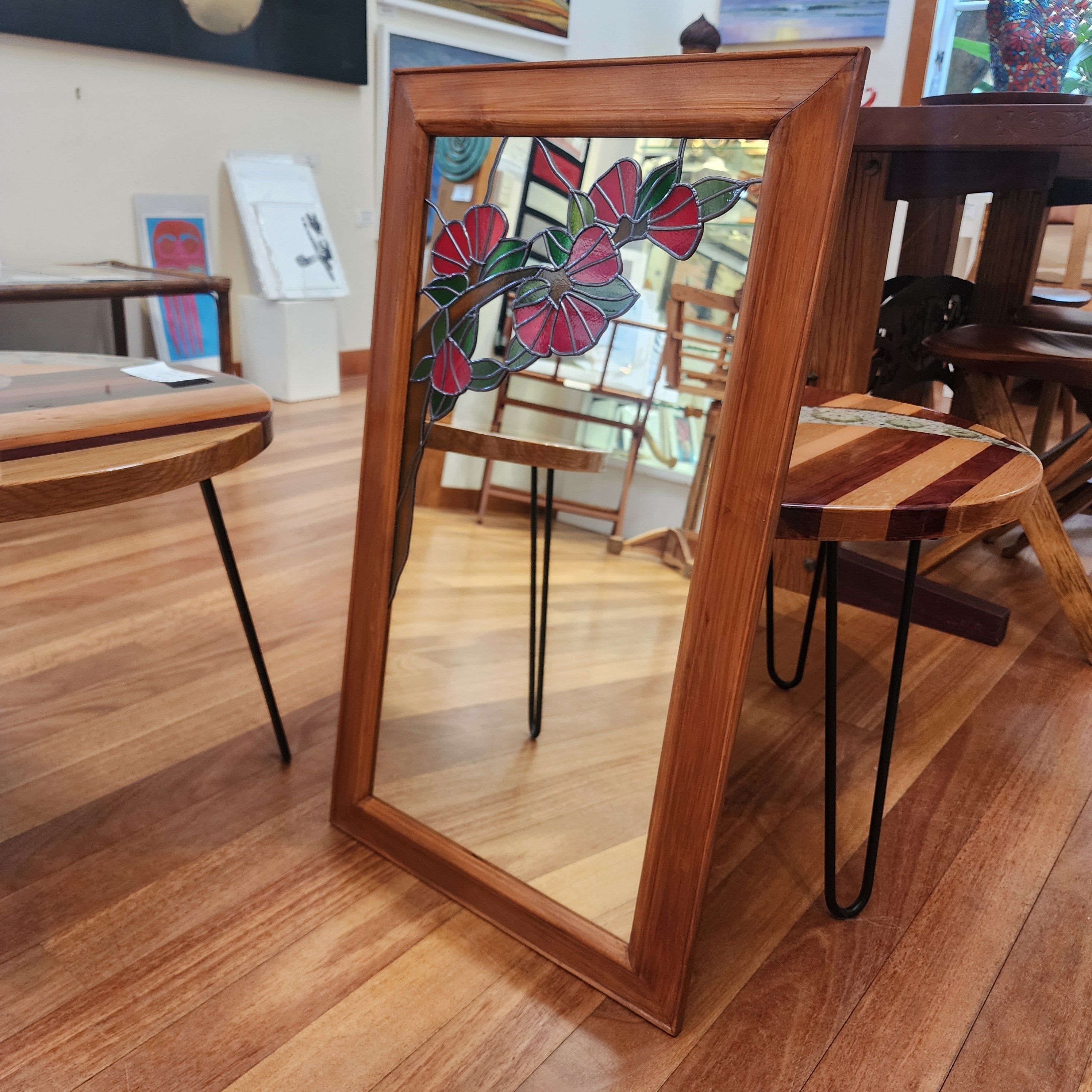 Pohutukawa Corner - Mirror Art