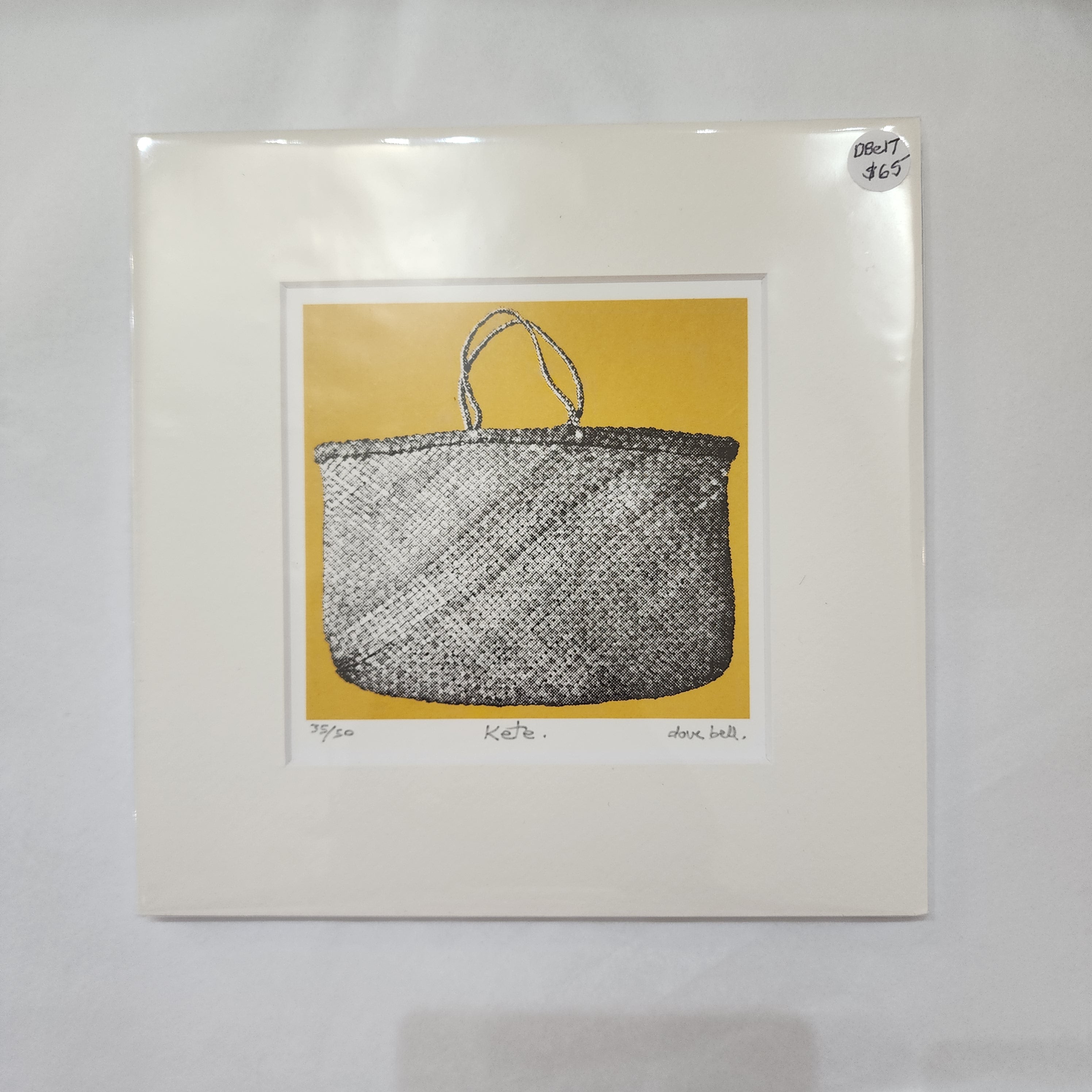 Kete Mustard - Unframed Print
