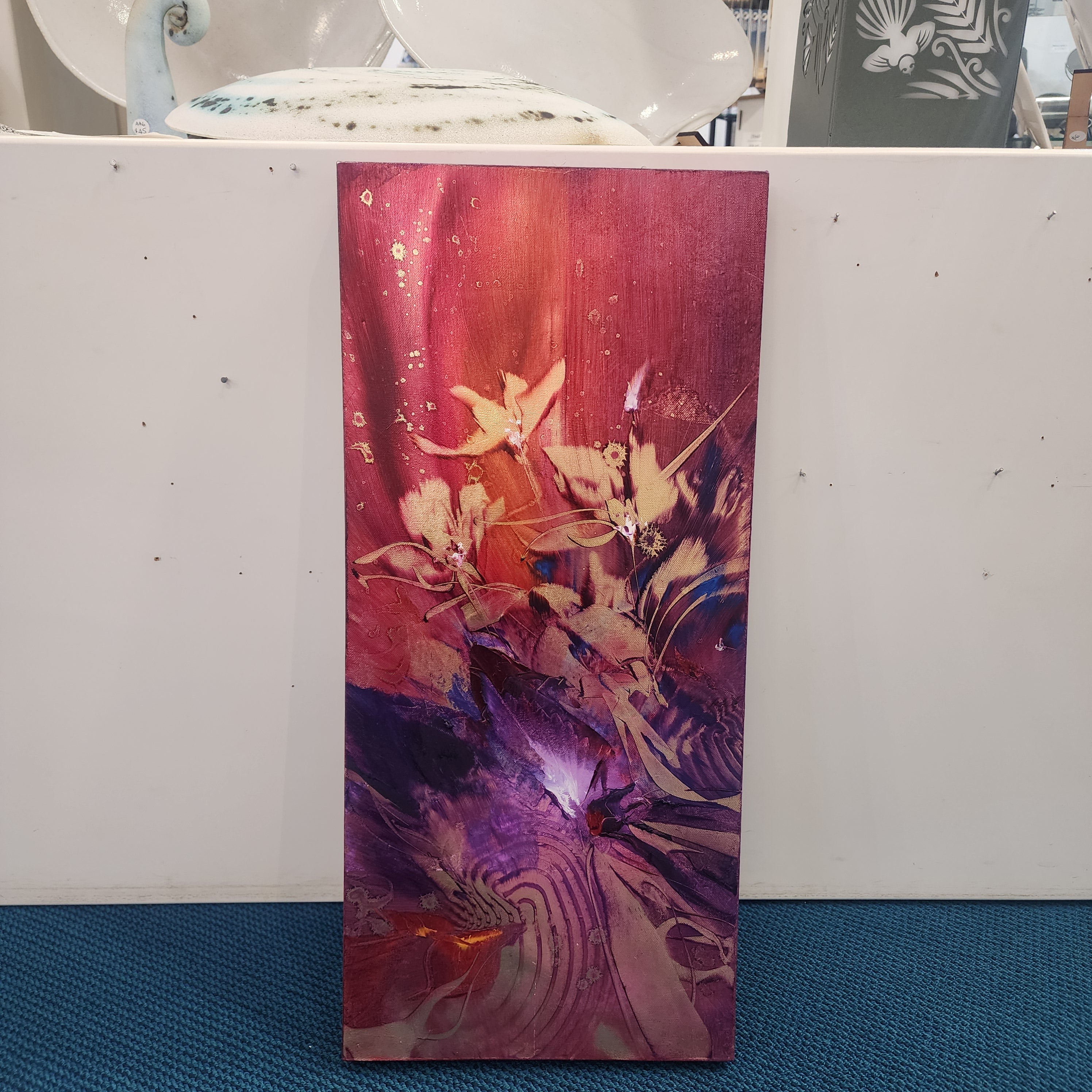 Golden Orchids - Original Painting