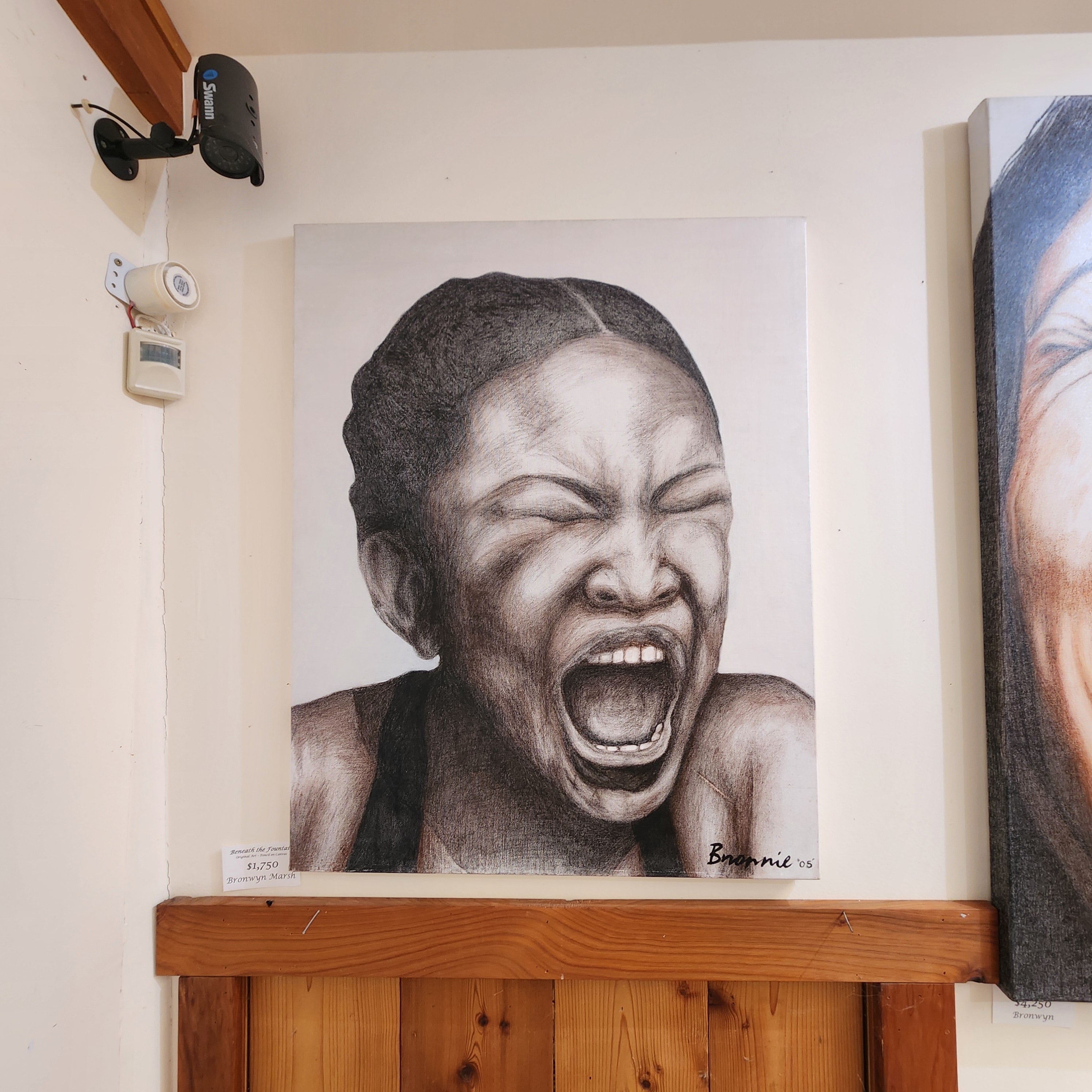 Beneath the Fountain - Original Painting