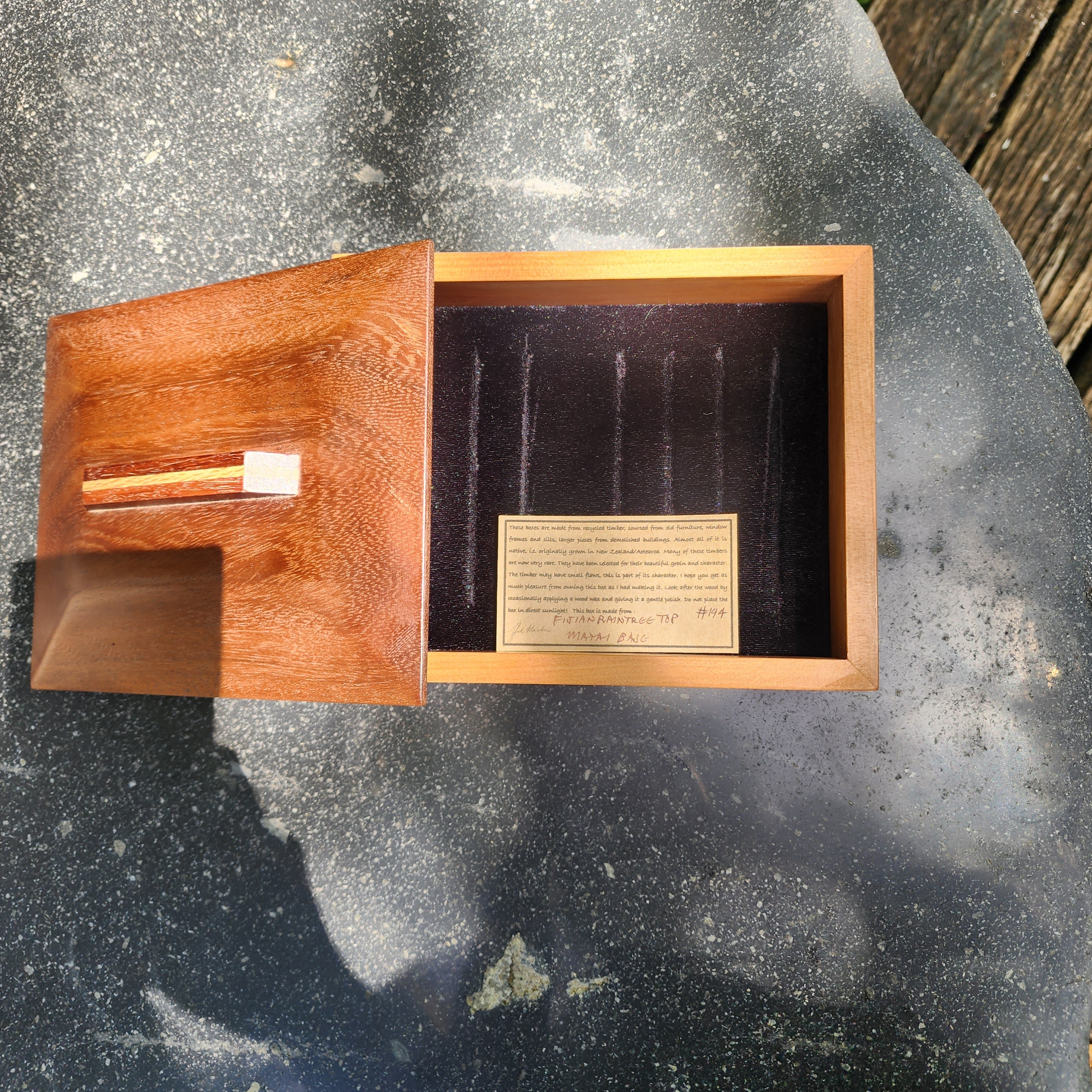 XLarge Square Trinket Box #194