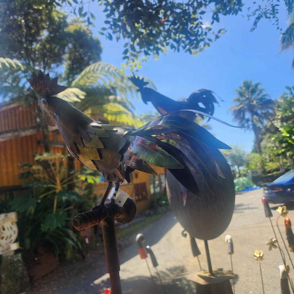 Small Rooster on Bolt