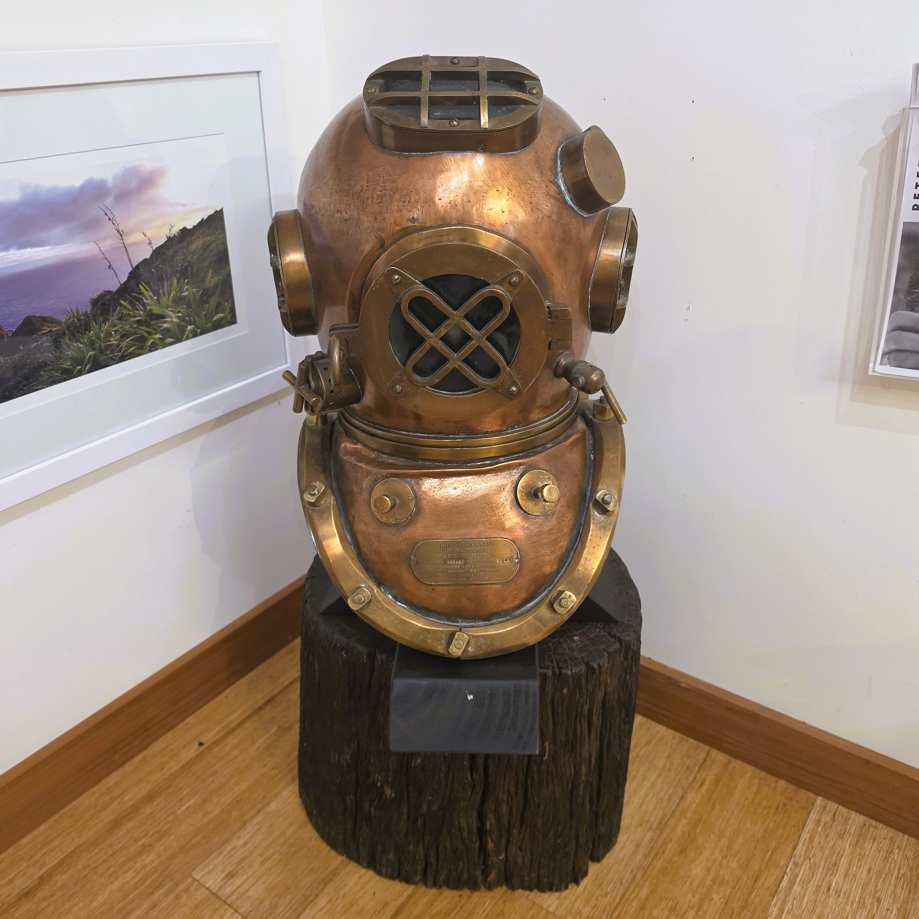 US Navy Diver's Helmet