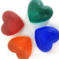 Cast Glass Hearts