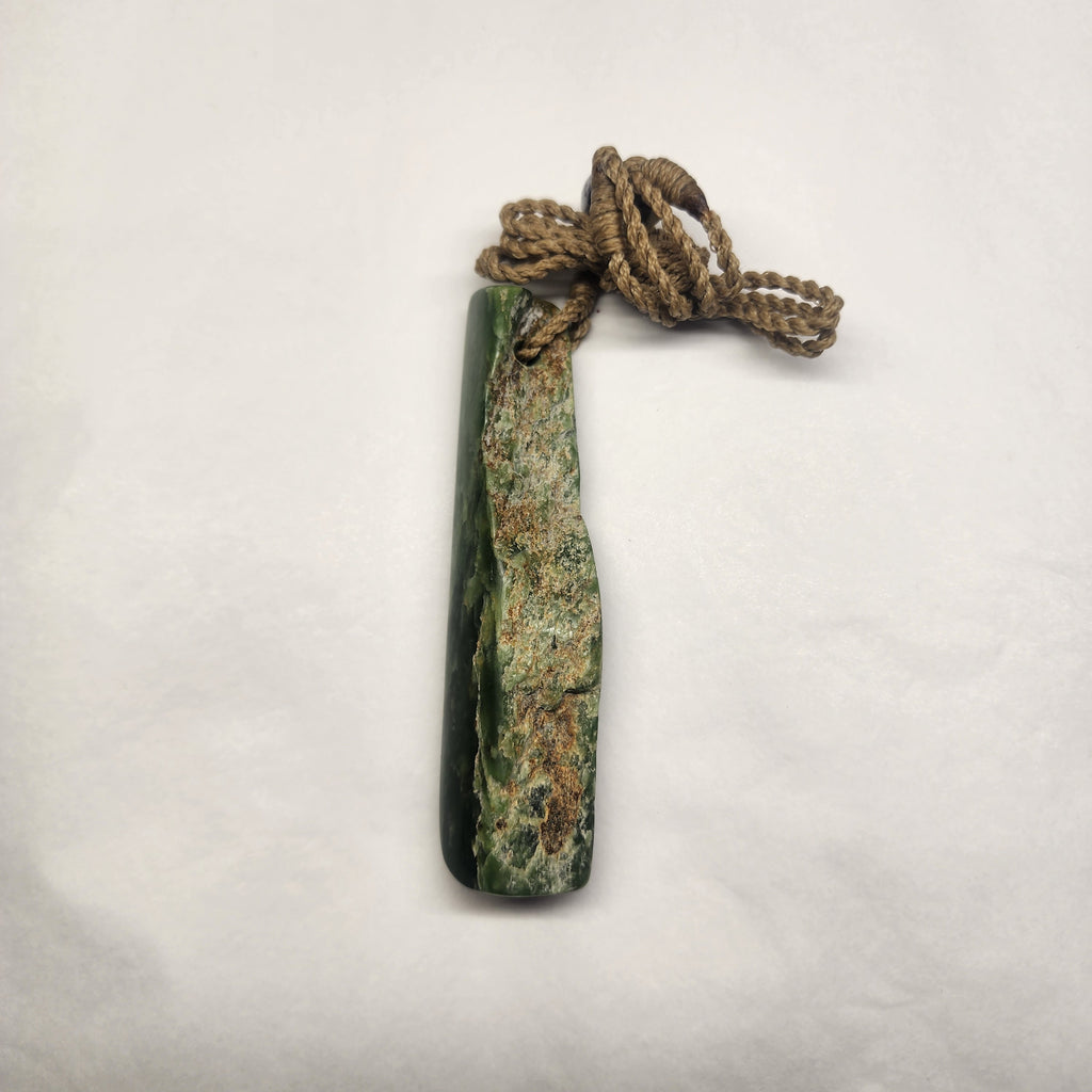 Pounamu Pendant - Marsden Flower