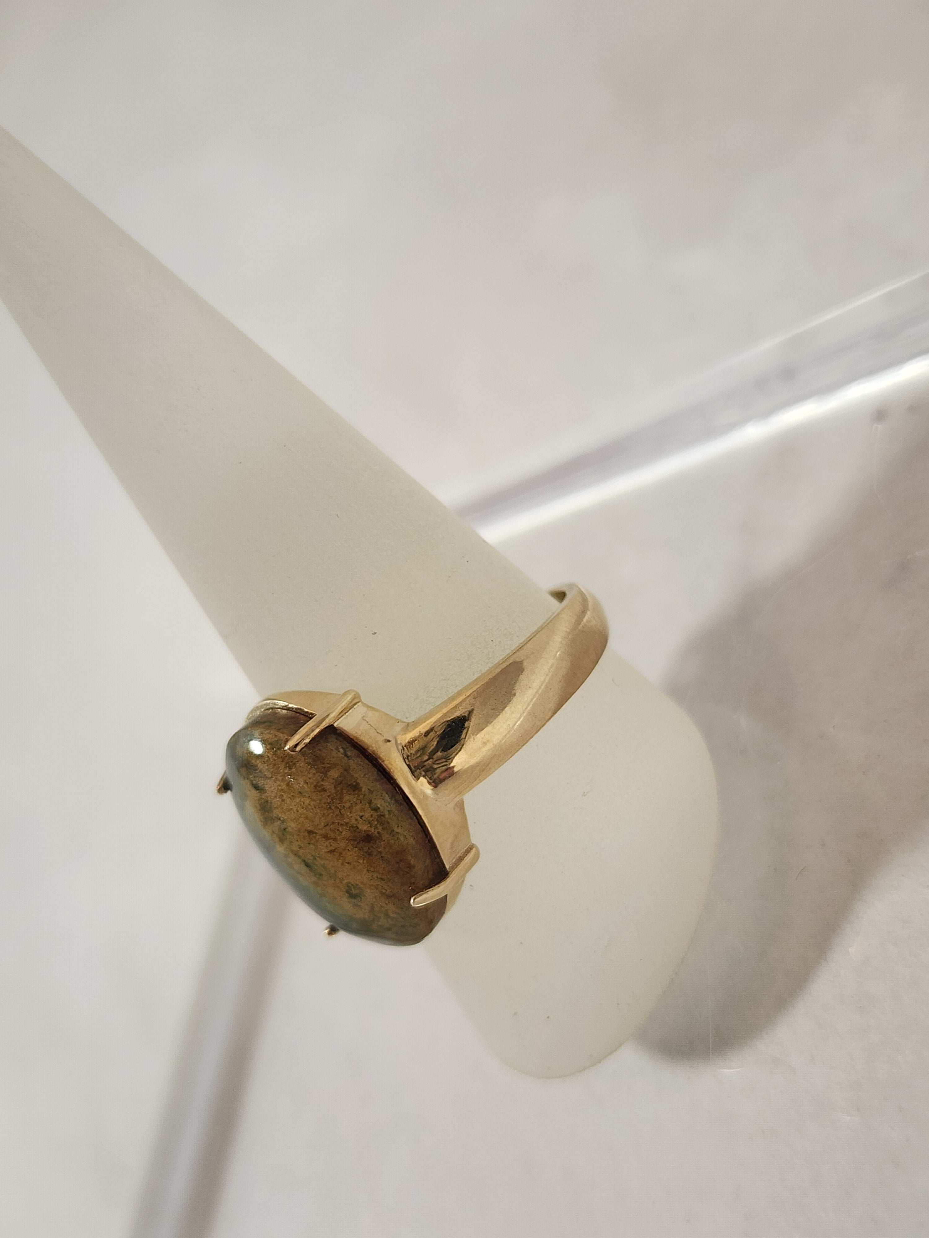 Pounamu Large Oval - Ring